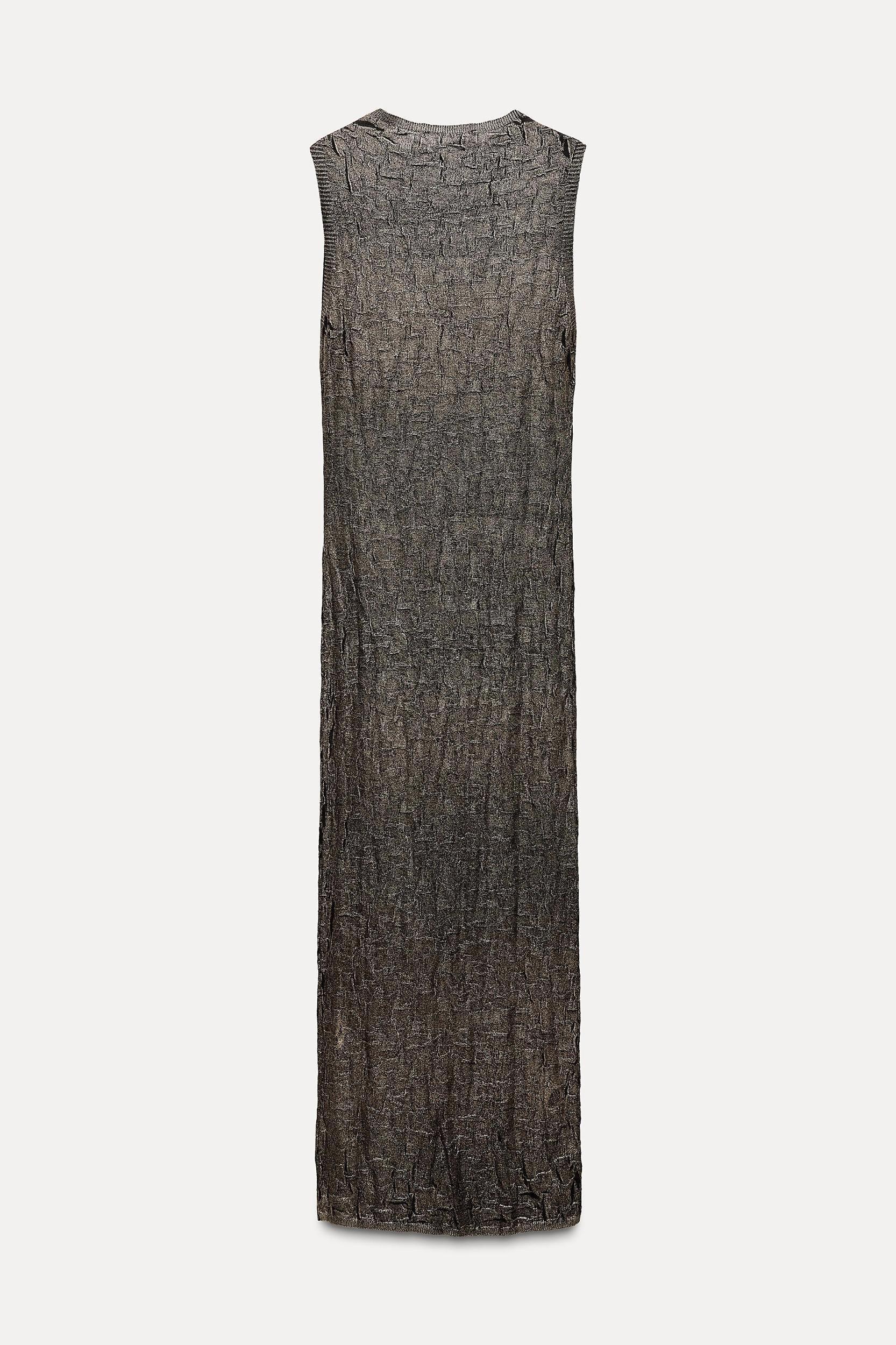 FOIL KNIT DRESS Product Image