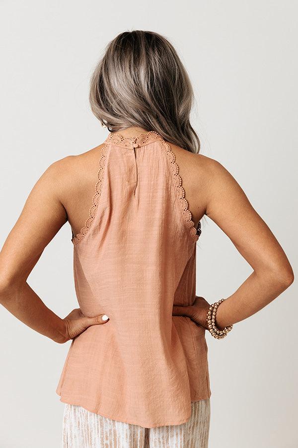 All Together Now Tank In Rustic Rose Product Image