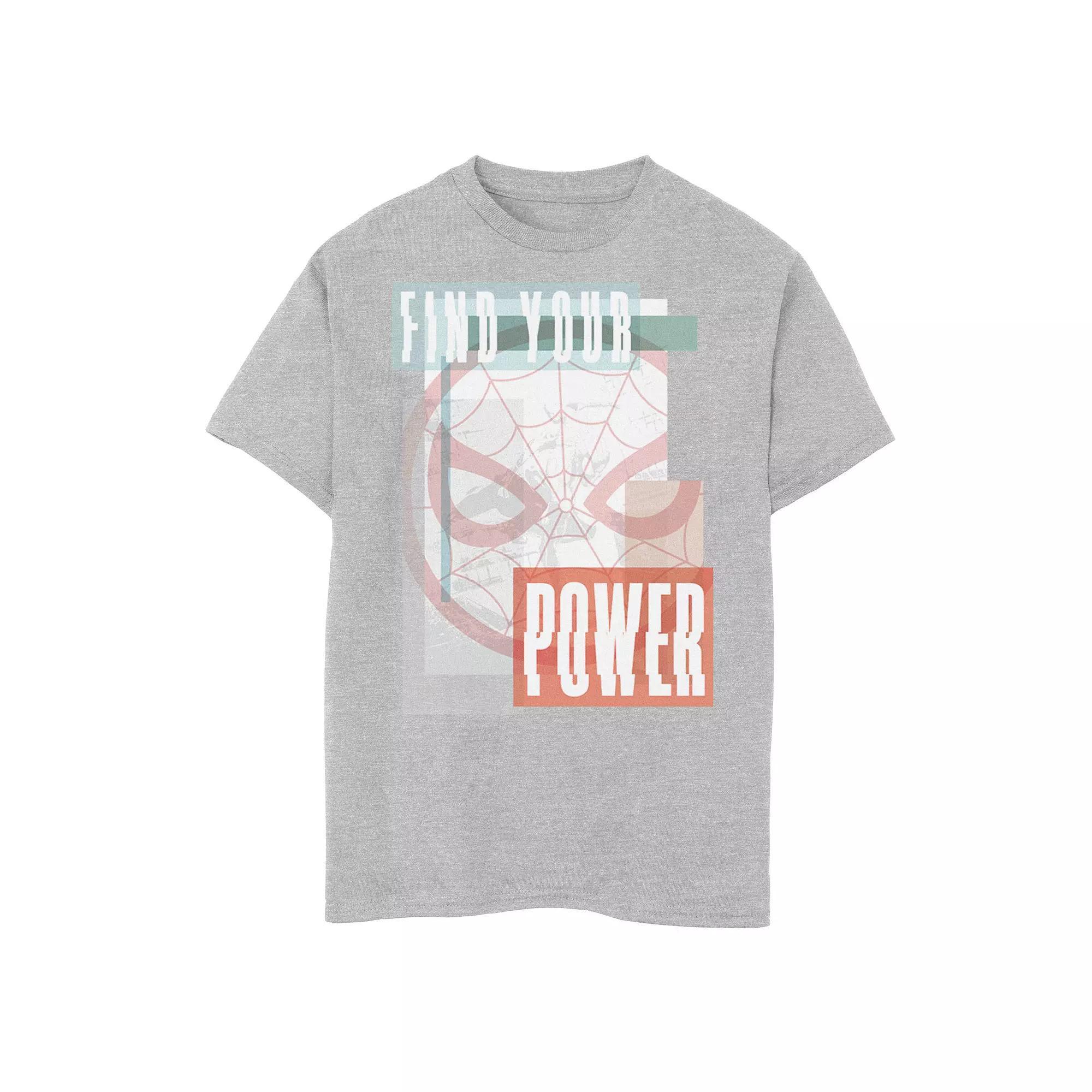 Boys 8-20 Marvel Spider-Man Find Your Power Pastel Portrait Graphic Tee, Boy's, Size: Small, Royal Product Image