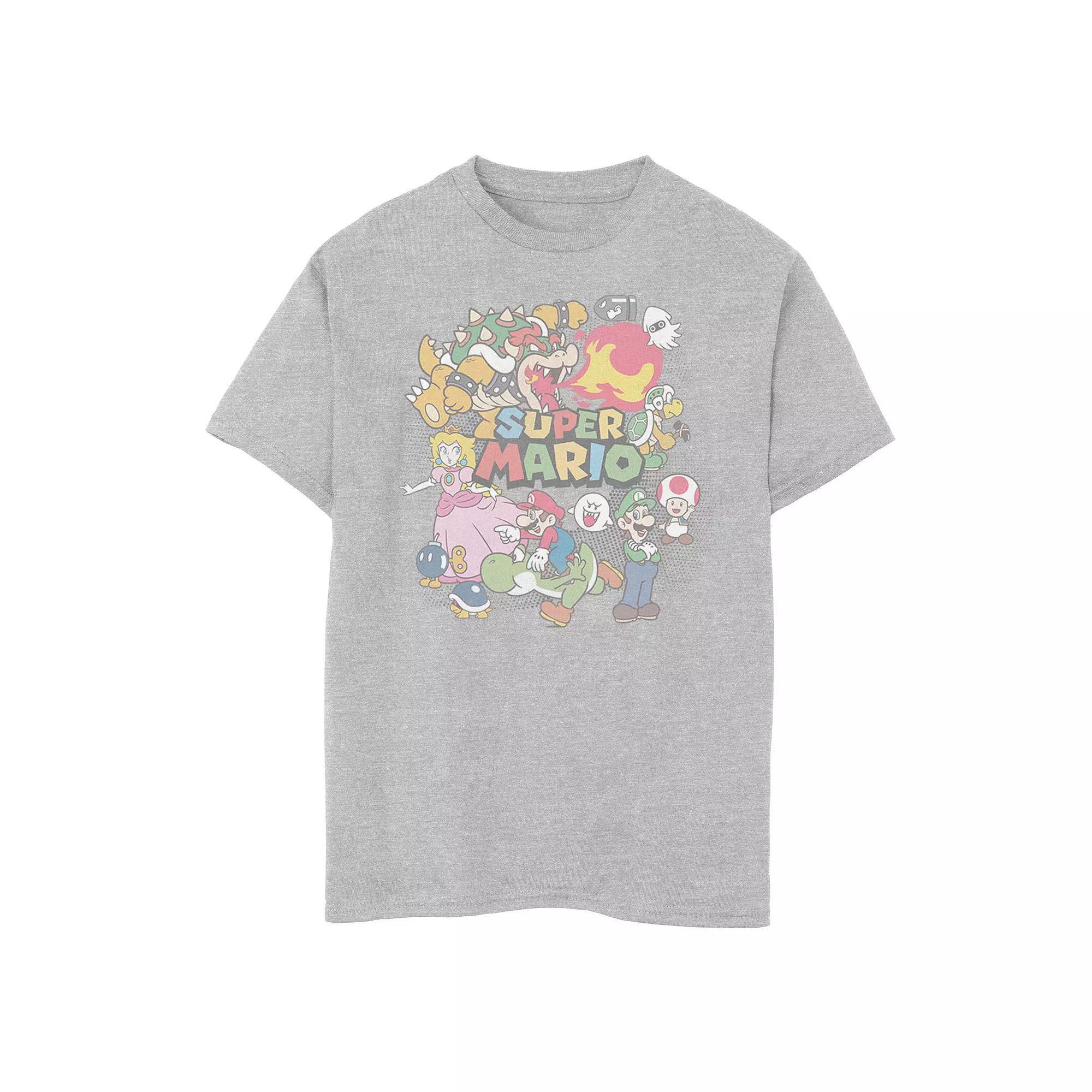 Boys 8-20 Marvel Iron Man Large Luck Text Graphic Tee, Boy's, Size: XL, Athletic Grey Product Image