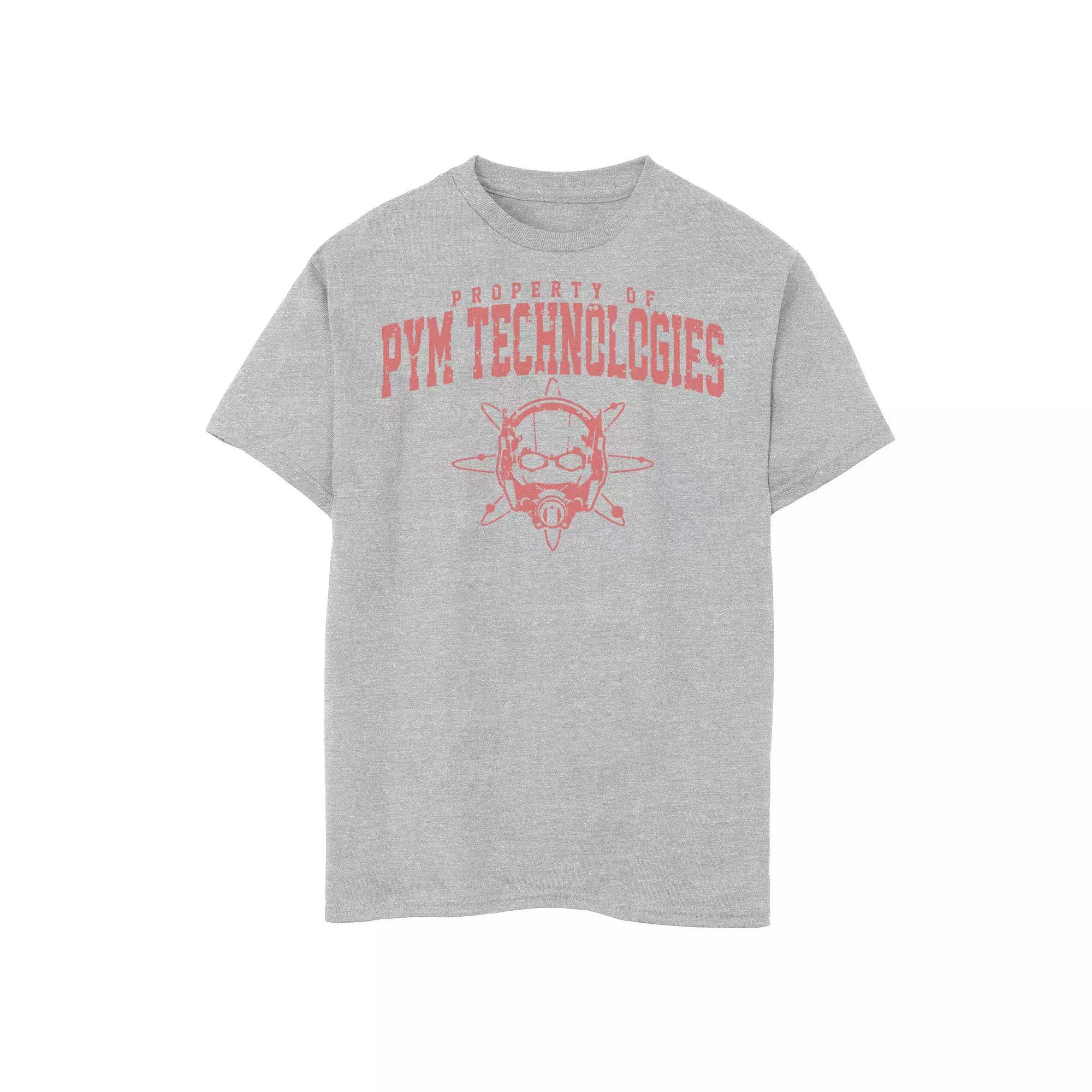 Boys 8-20 Marvel Ant-Man Property Of PYM Technologies Logo Graphic Tee, Boy's, Size: XL, Athletic Grey Product Image