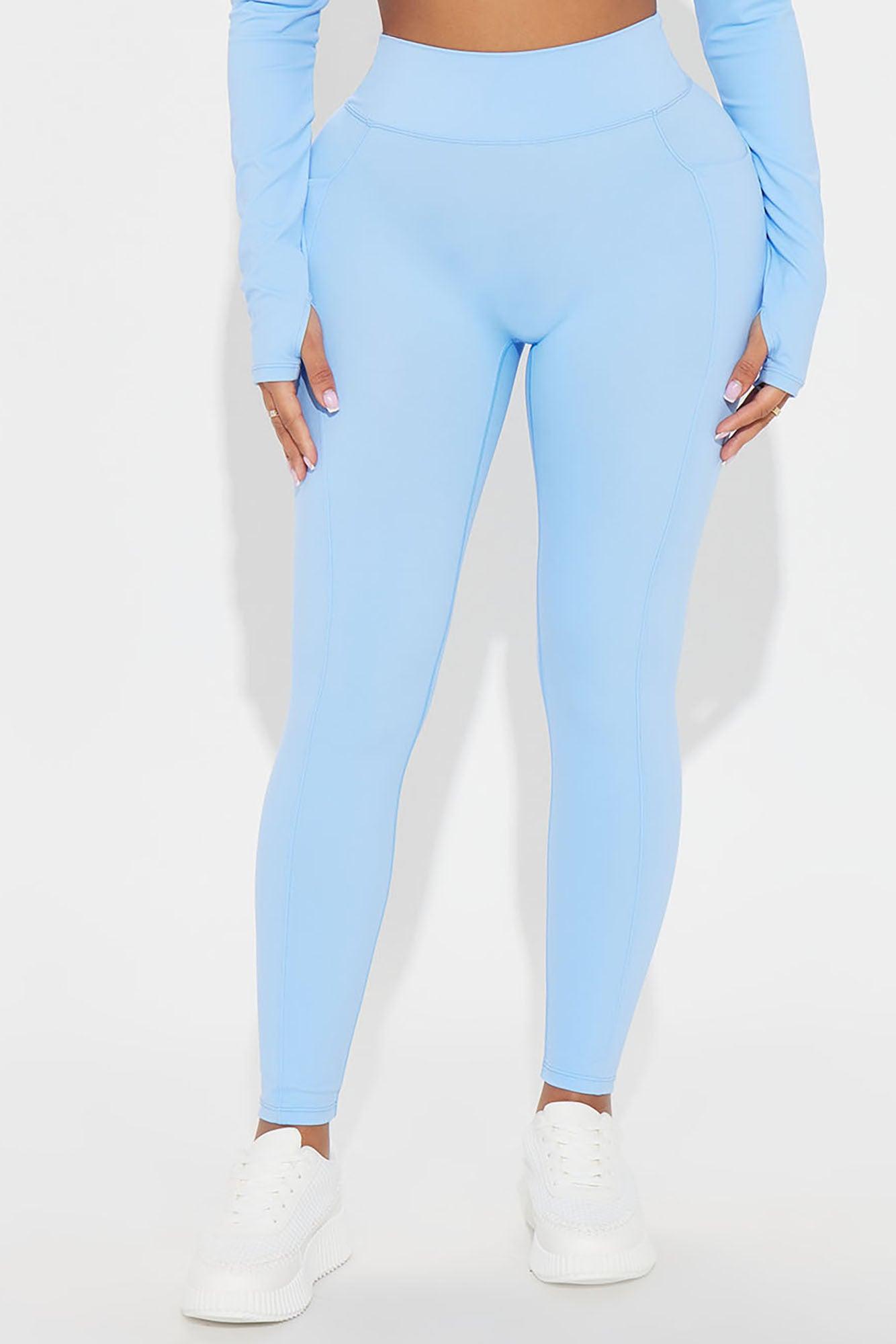 Tennis Club Active Legging - Light Blue Product Image