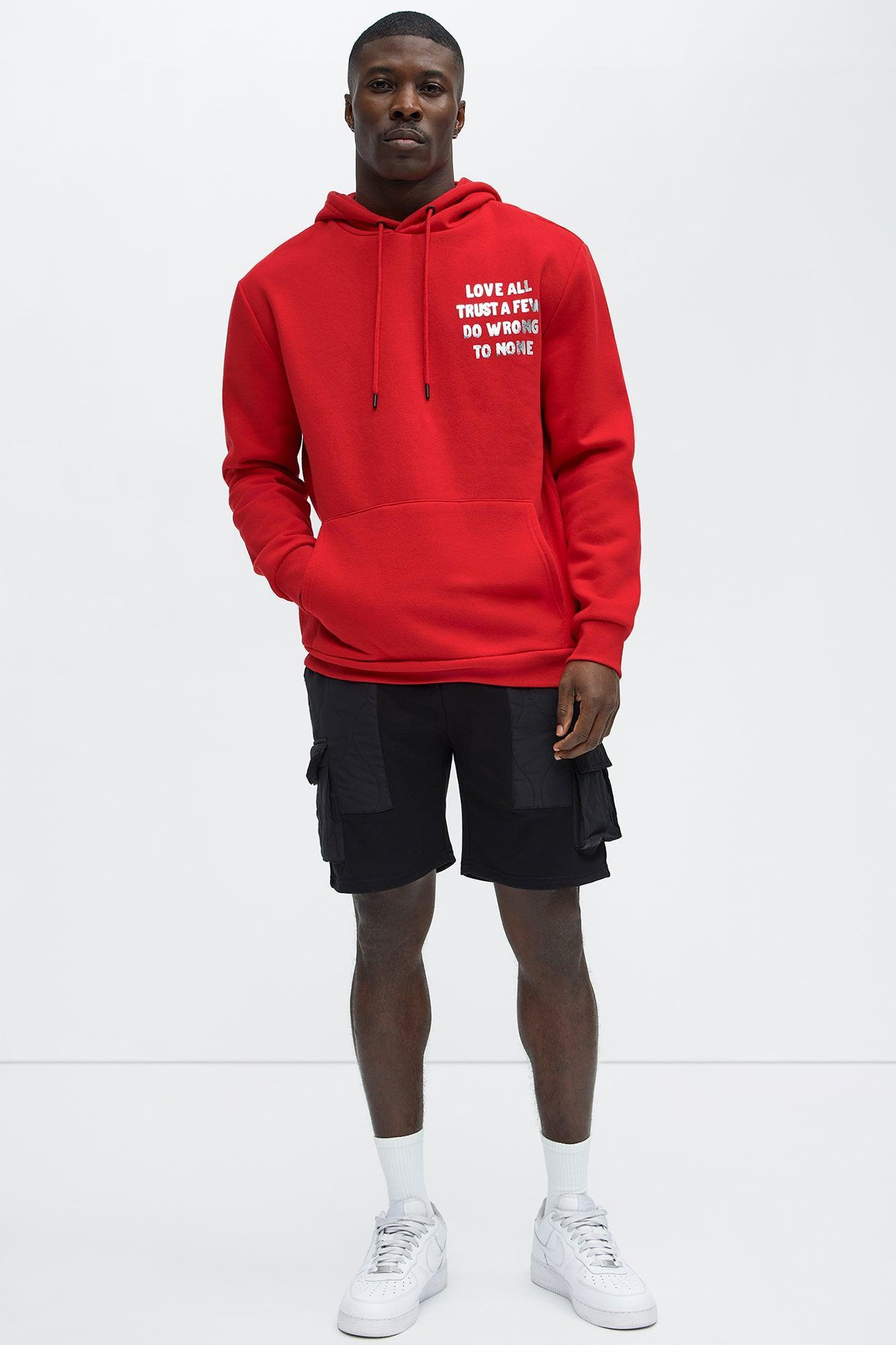 Stand Tall Hoodie - Red Product Image
