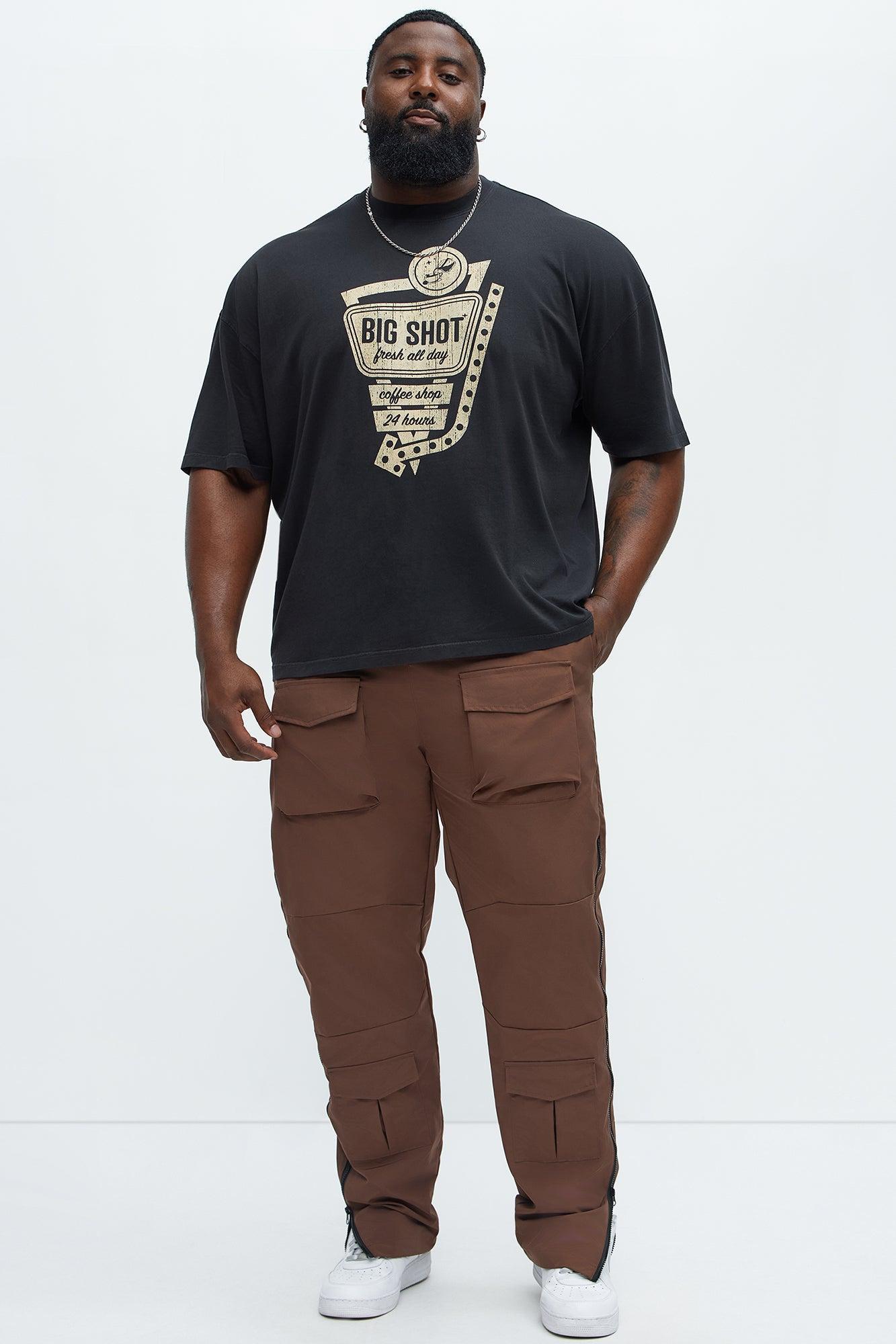 Big Shot Oversized Short Sleeve Tee - Black Product Image