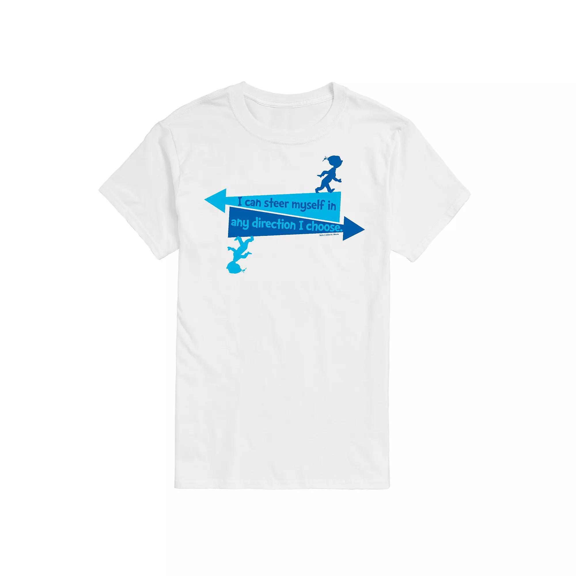 Big & Tall Dr. Seuss Steer Yourself Tee, Mens Product Image