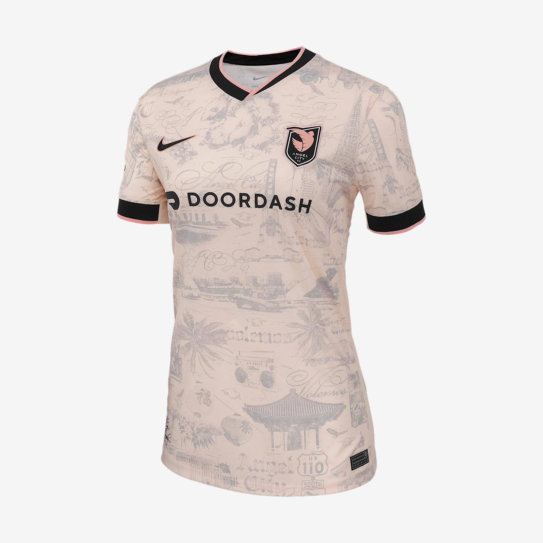 Christen Press Angel City FC 2025 Stadium Away Women's Nike Dri-FIT NWSL Replica Jersey Product Image