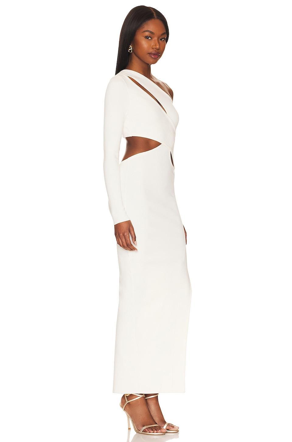 Audrina Cut Out Maxi Dress Product Image