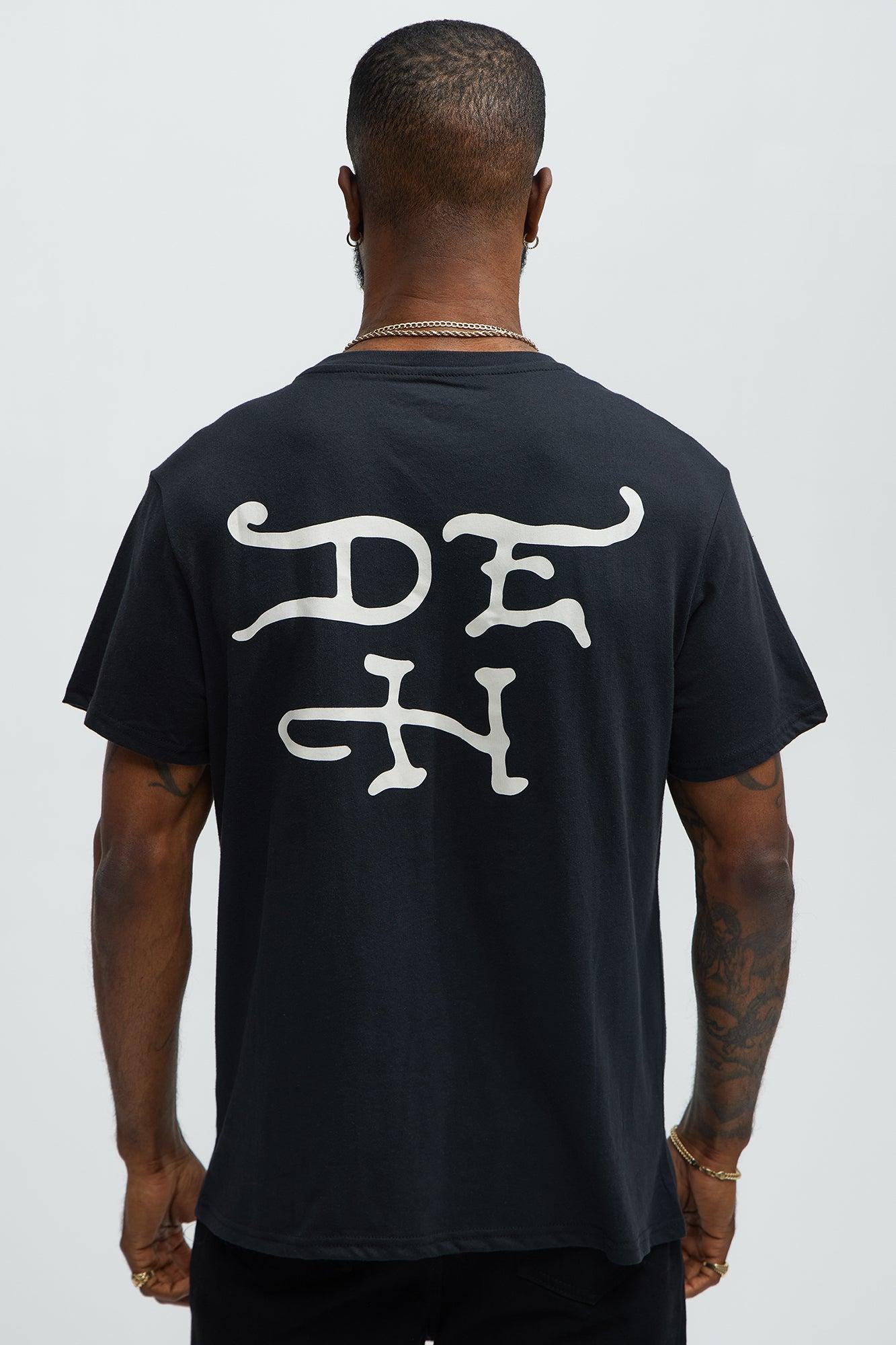 Ed Hardy Eagle Tiger Tattoo Short Sleeve Tee - Black Product Image