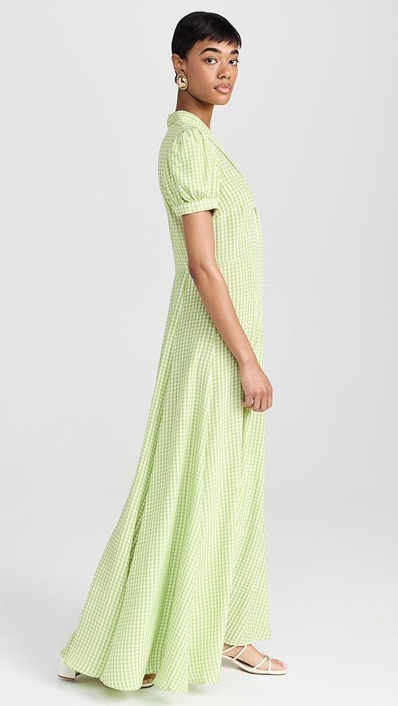 CAROLINE CONSTAS Bel Maxi Shirt Dress | Shopbop Product Image