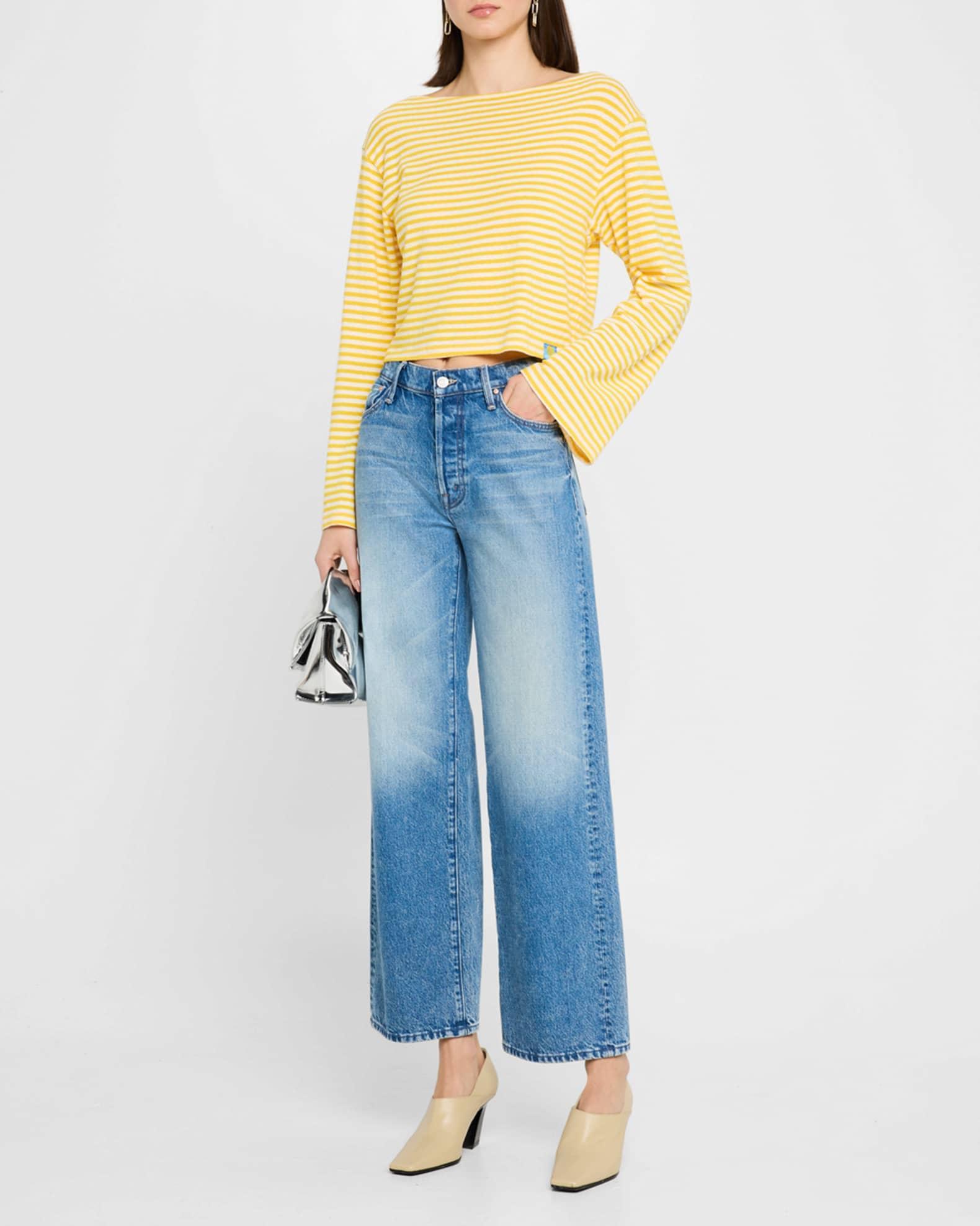 Lil' Dodger Button Sneak Jeans Product Image