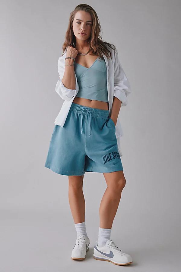 Nike Sportswear Phoenix Fleece Women's High-Waisted French Terry Shorts Product Image