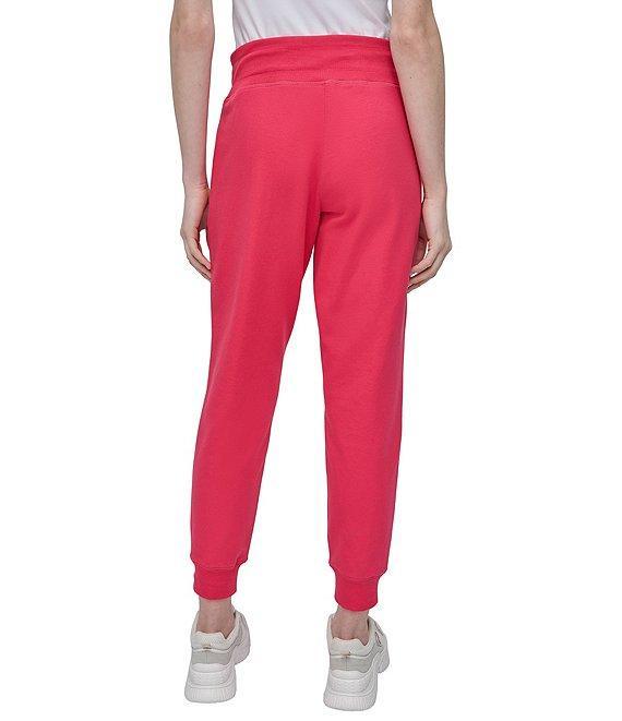DKNY Sport by Donna Karan Two Tone Drawcord Cuffed Joggers Product Image