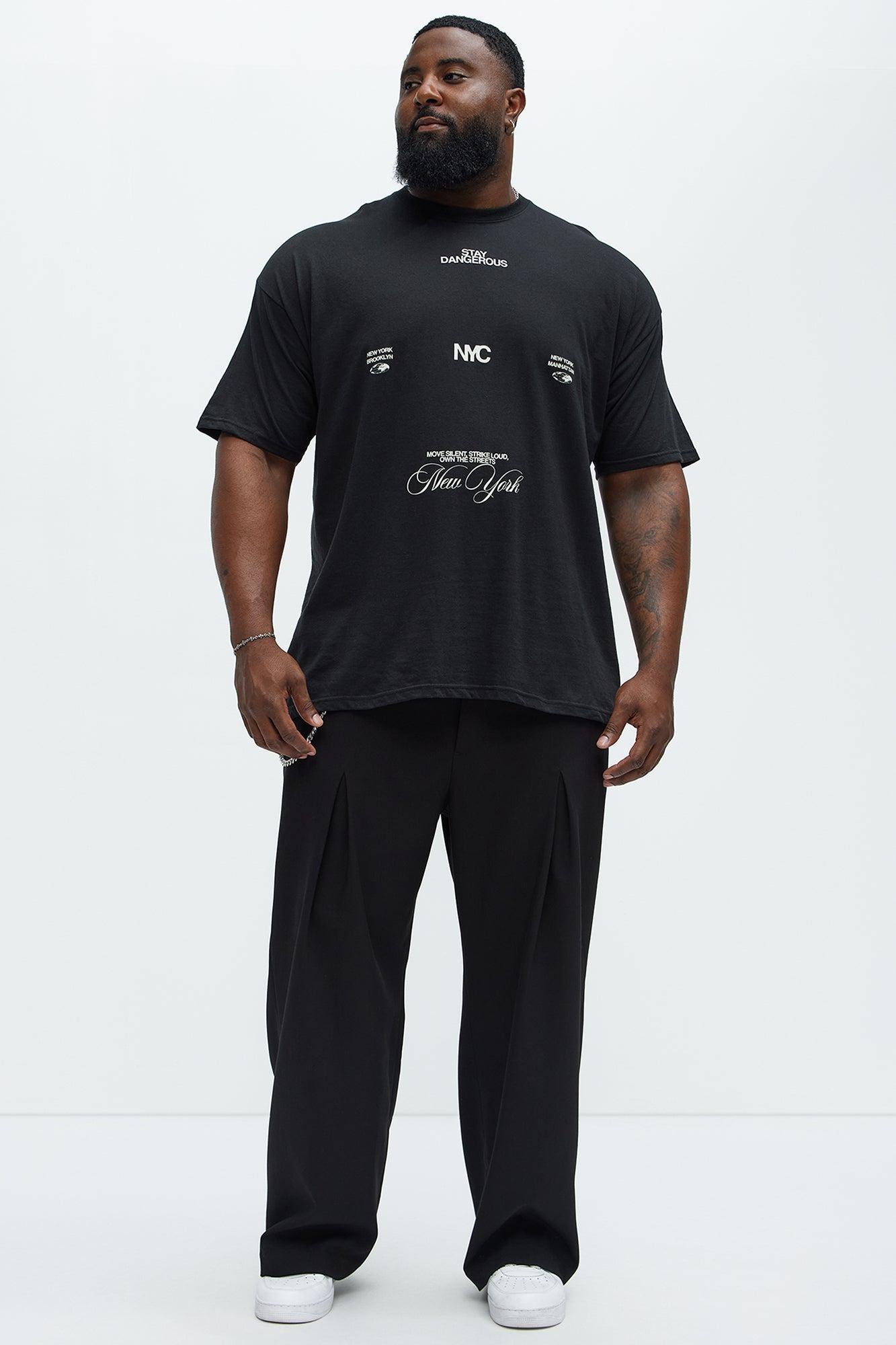 Stay Dangerous NYC Short Sleeve Tee - Black Product Image