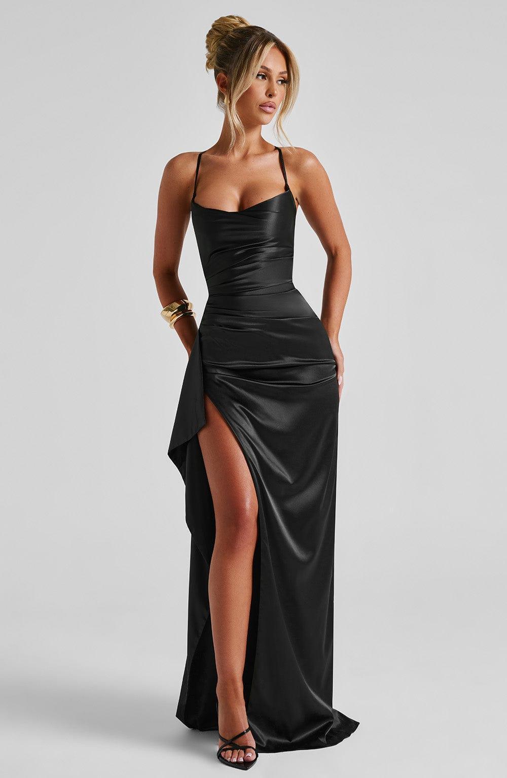 Helen Maxi Dress - Black Product Image
