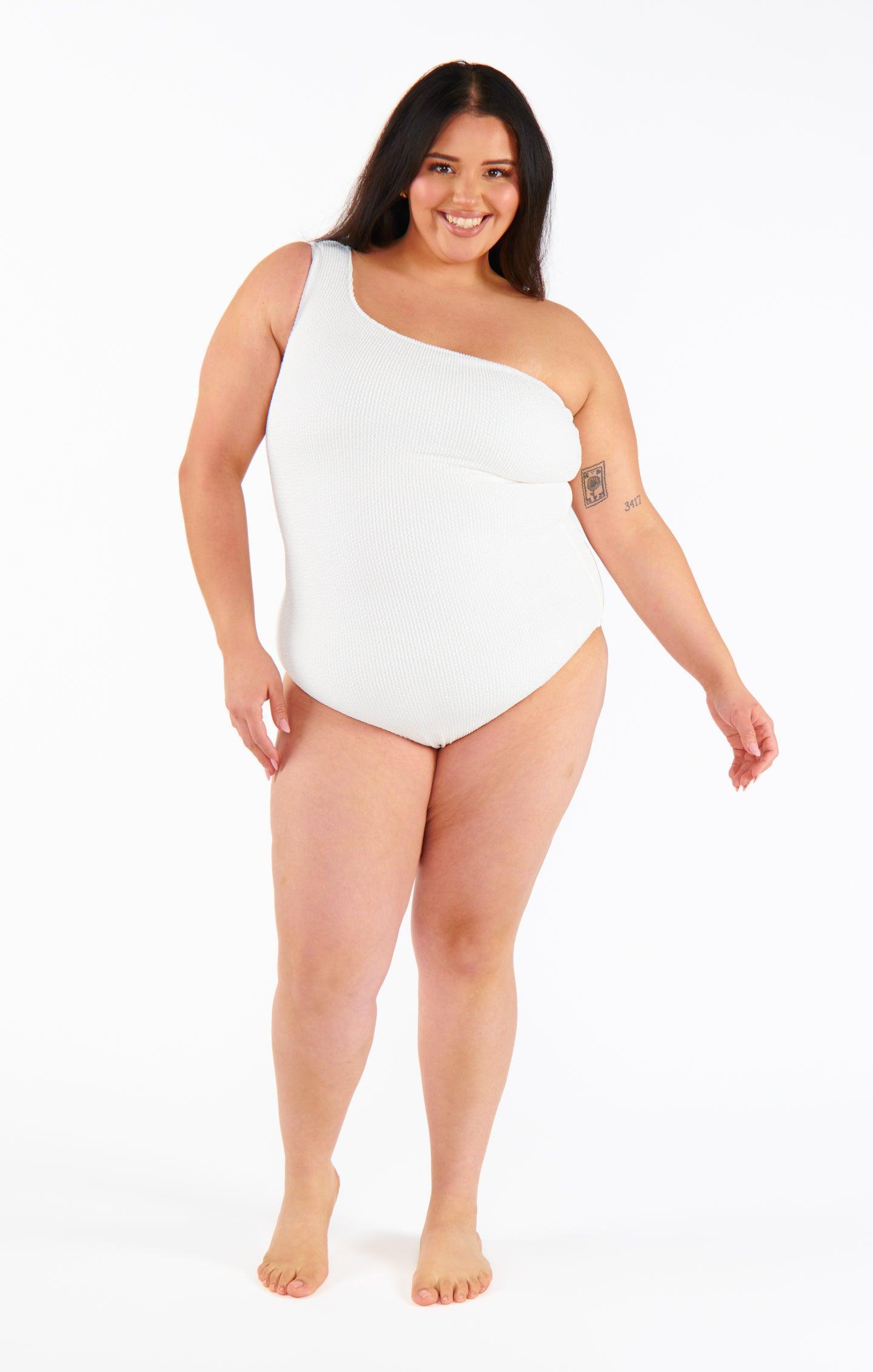 Anchor One Piece ~ Ivory Scrunch Product Image