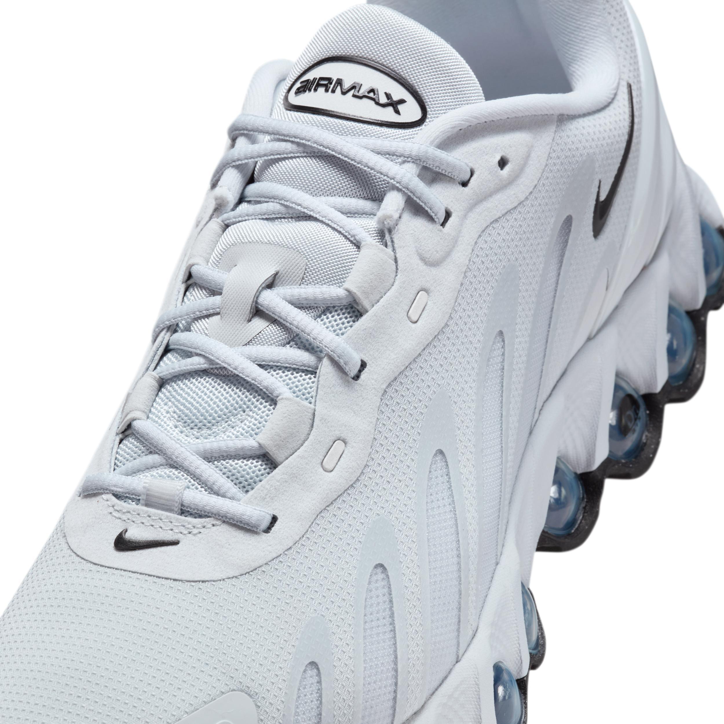 Nike Mens Air Max Dn8 Casual Shoes in Pure Platinum/Pure Platinum/Black Product Image