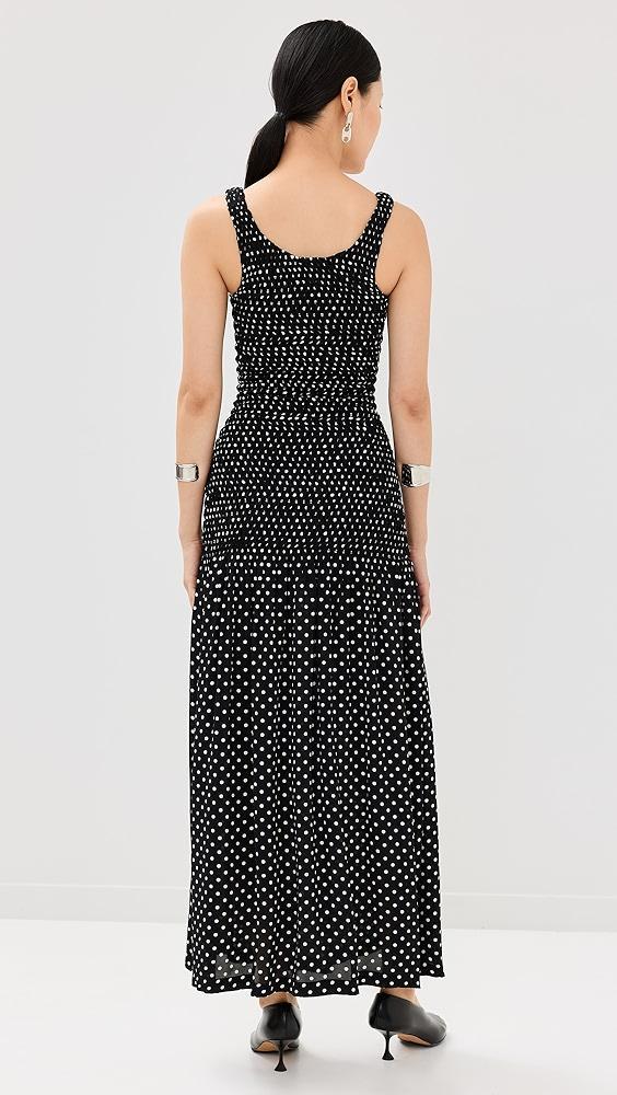 rabanne Long Crepe Dress | Shopbop Product Image