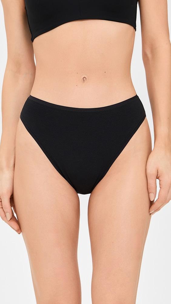 Natori Natori Bliss Bare Cotton High Cut Briefs 3 Pack | Shopbop Product Image