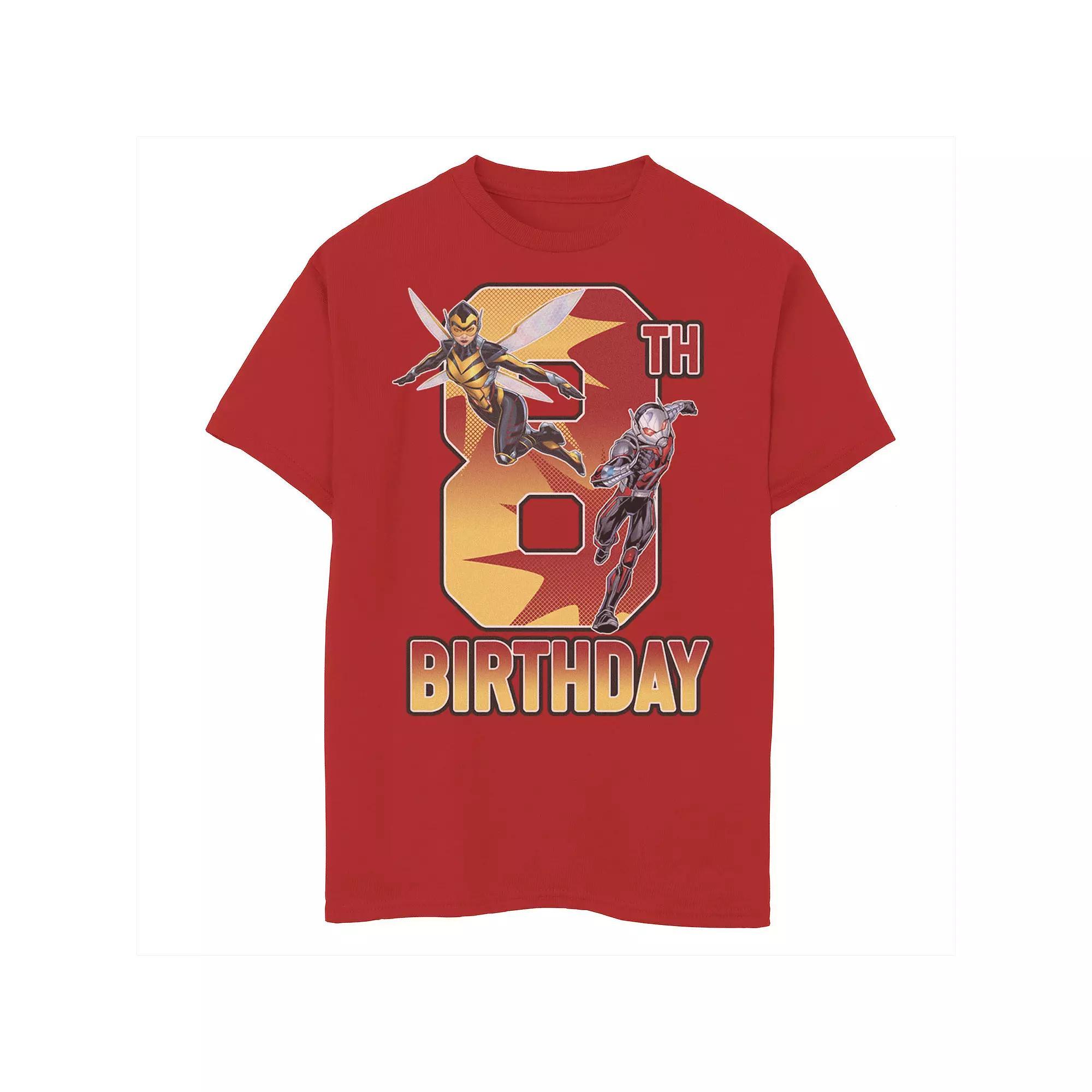 Boys 8-20 Marvel Ant-Man & Wasp 8th Birthday Graphic Tee, Boys Product Image