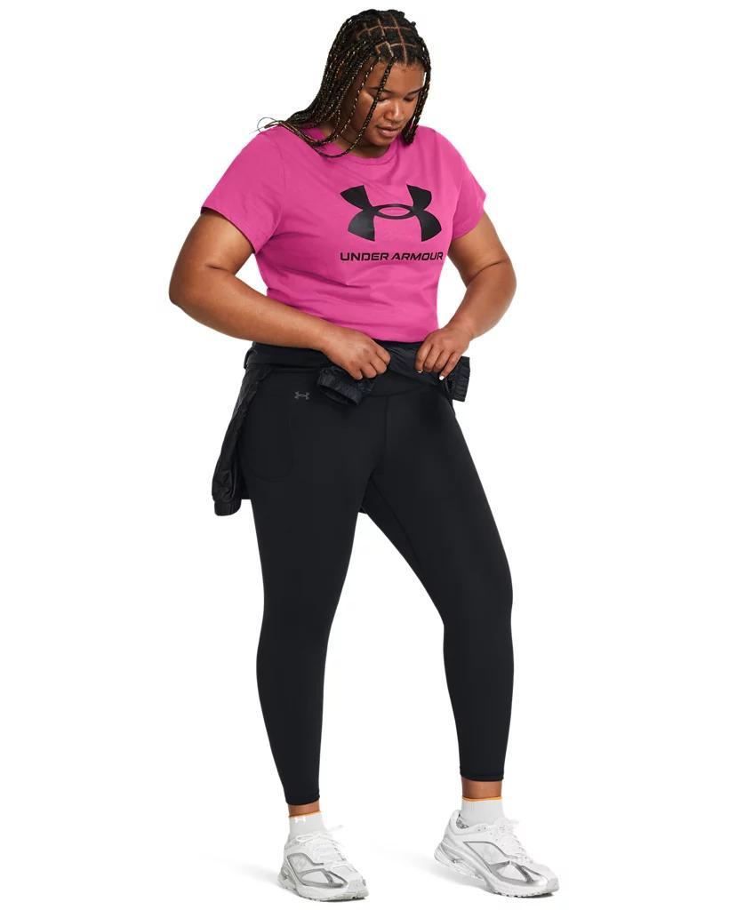 Plus Size Under Armour Motion Ankle Leggings, Women's, Size: 1XL, Black Product Image