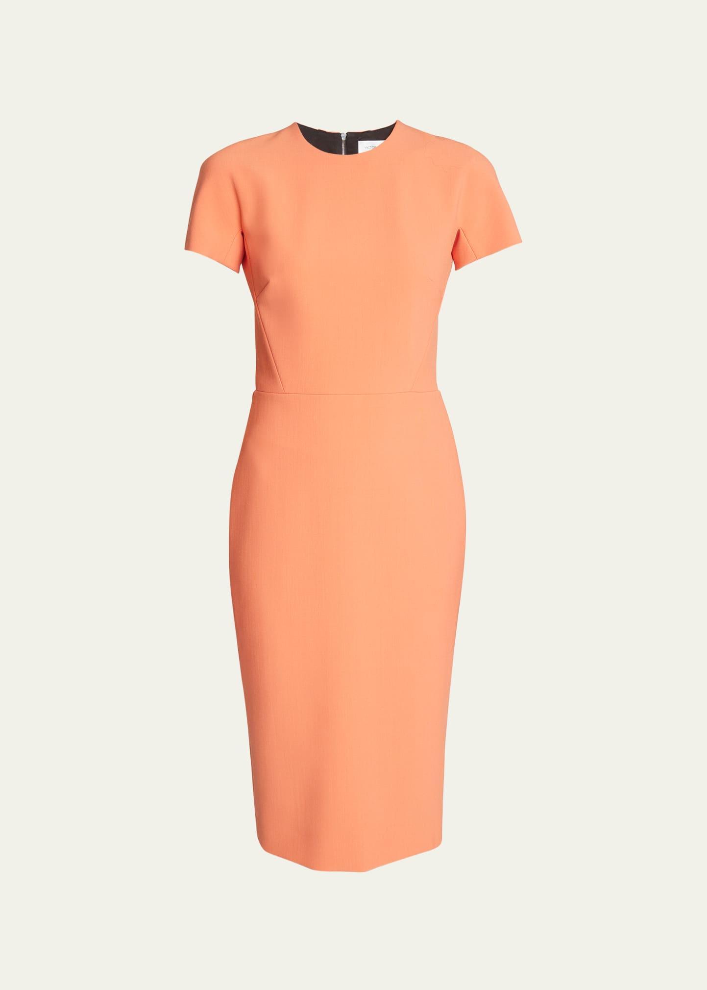Fitted T-Shirt Sheath Dress Product Image
