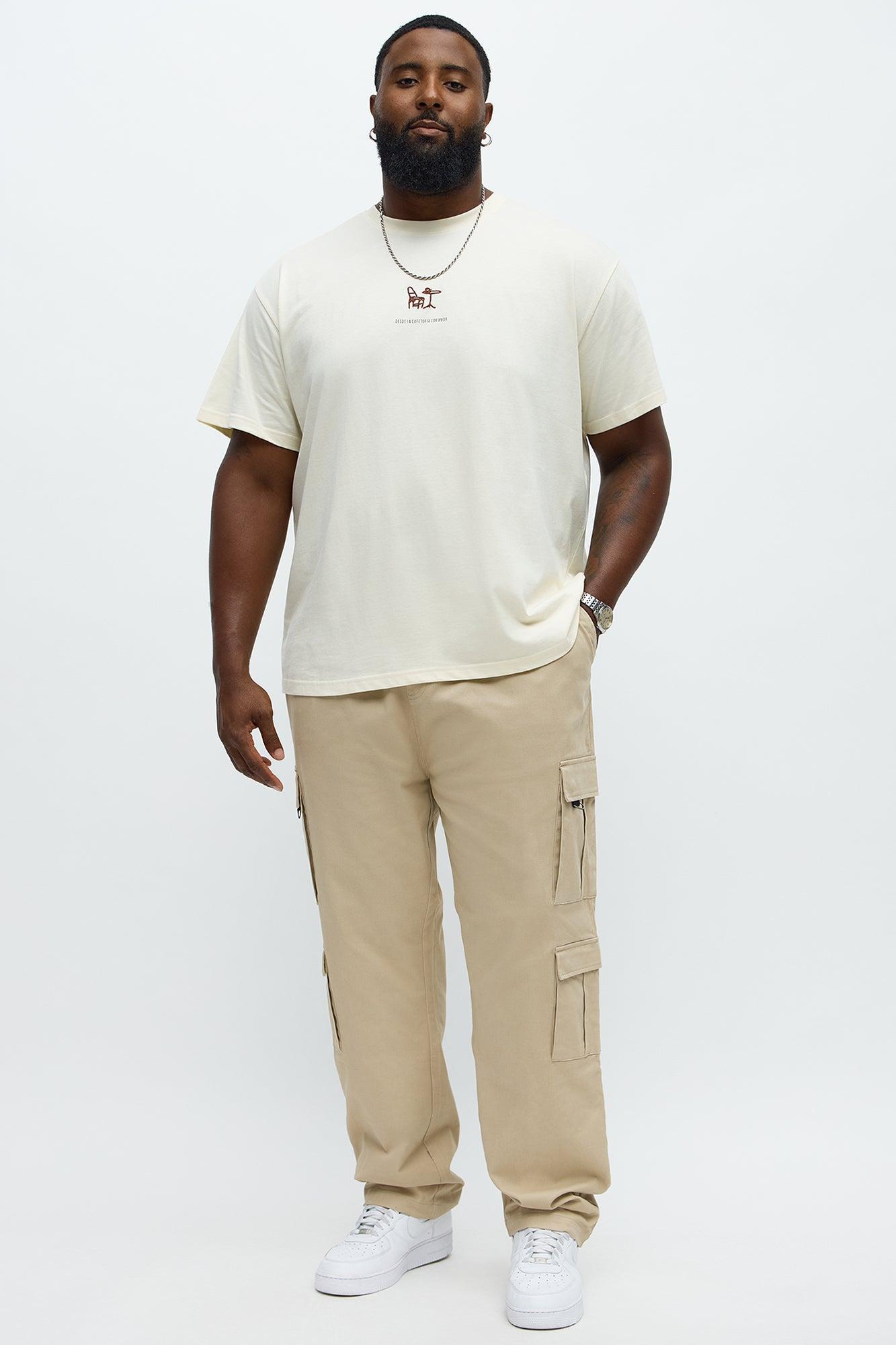 Fresh Coffee Short Sleeve Tee - Cream Product Image