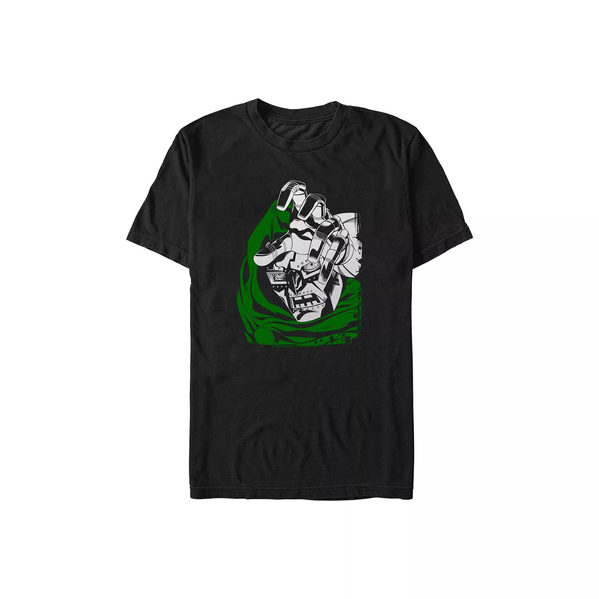 Big & Tall Marvel Fantastic Four Doctor Doom Poster Graphic Tee, Mens Product Image