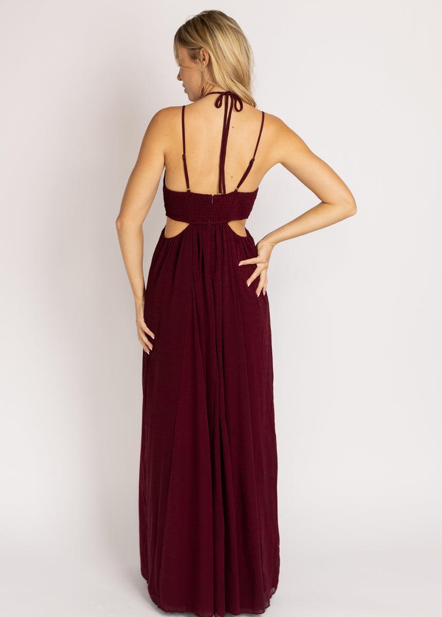 Mari Dress in Plum Female Product Image