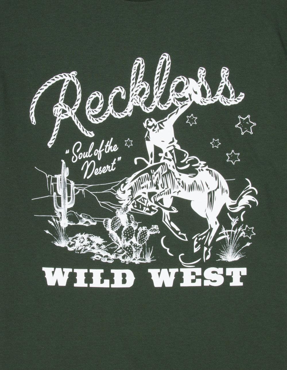 YOUNG & RECKLESS Wild West Mens Tee - FOREST Product Image