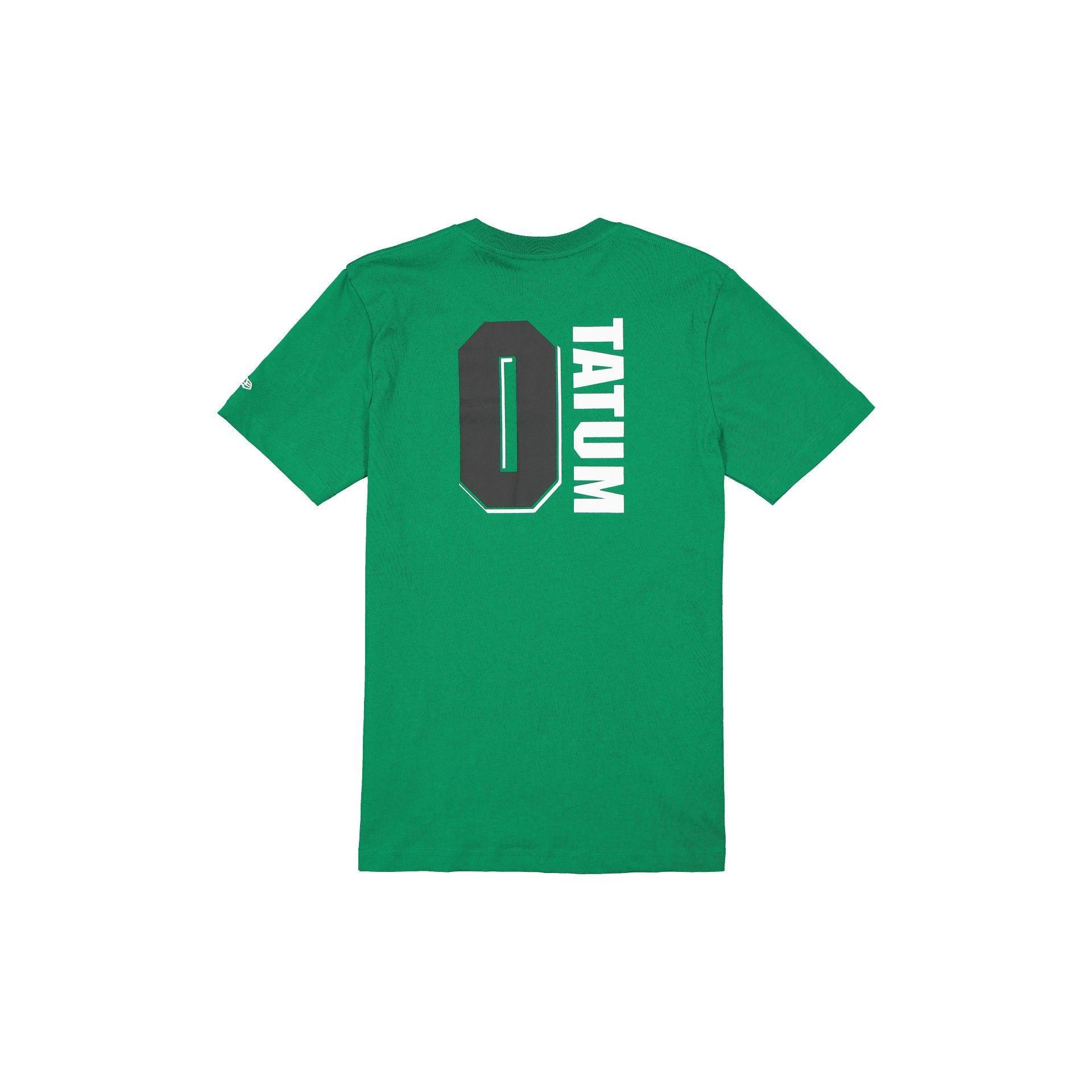 Boston Celtics Name & Number Jayson Tatum T-Shirt Male Product Image