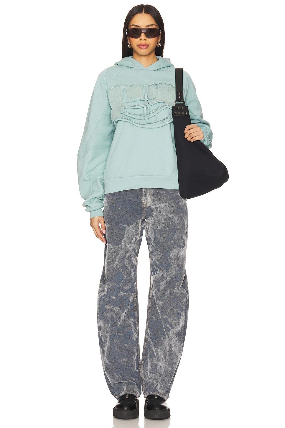 Distressed Multiline Hoodie Ottolinger Product Image