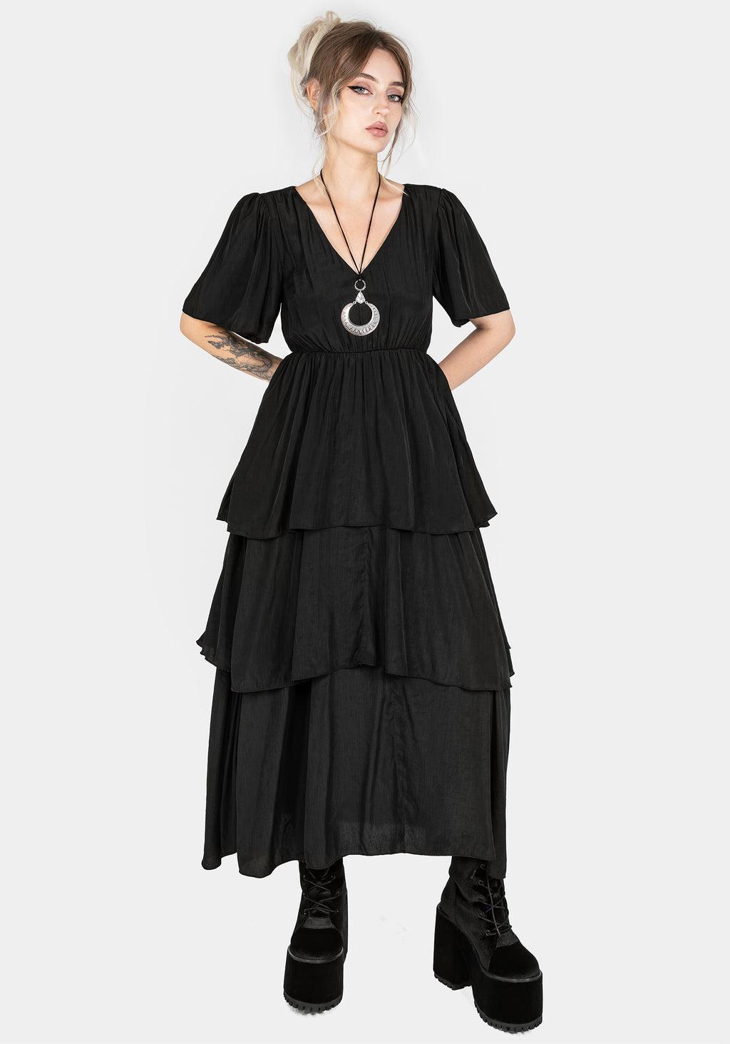 Lumen Tiered Midaxi Dress Product Image
