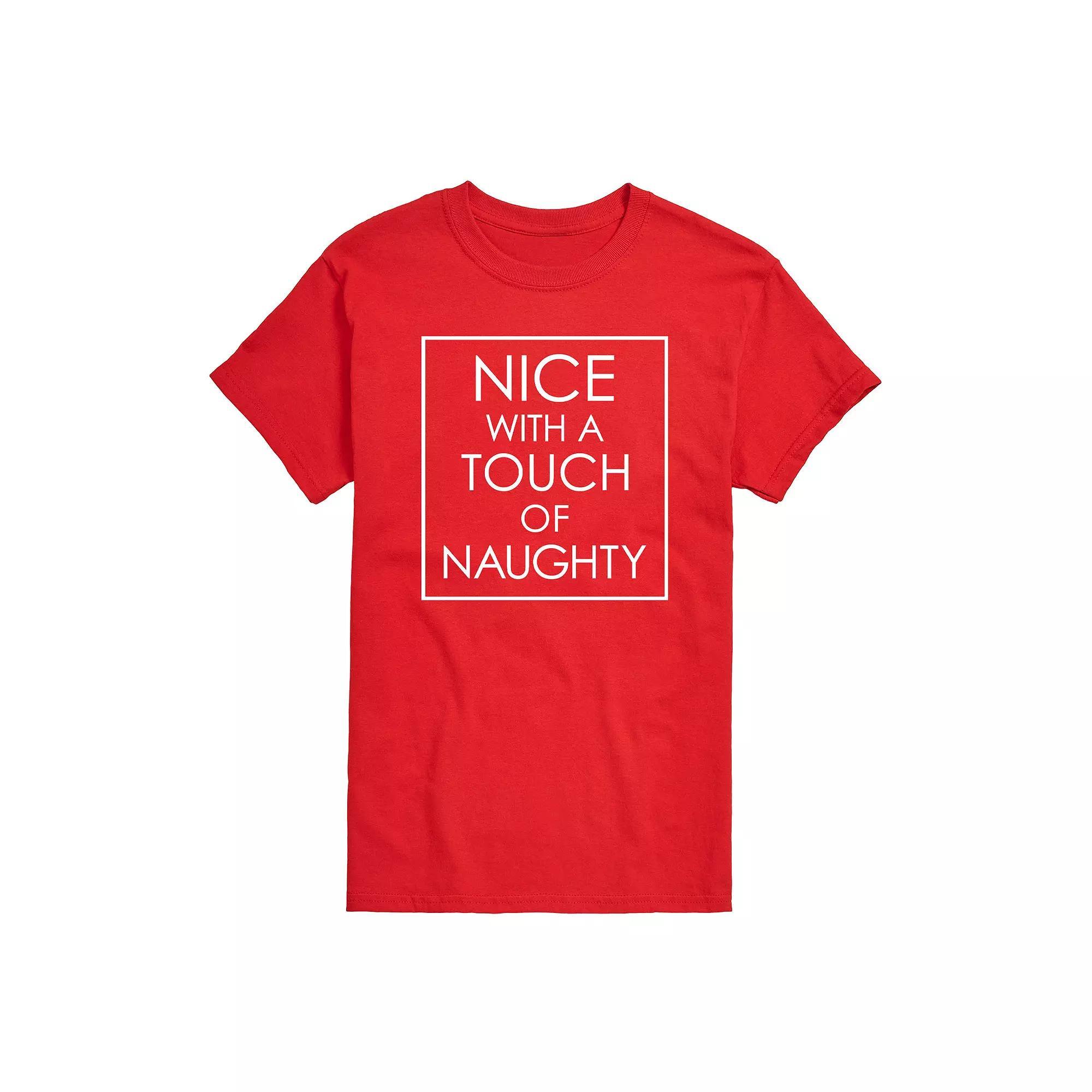 Mens Nice Naughty Tee Product Image