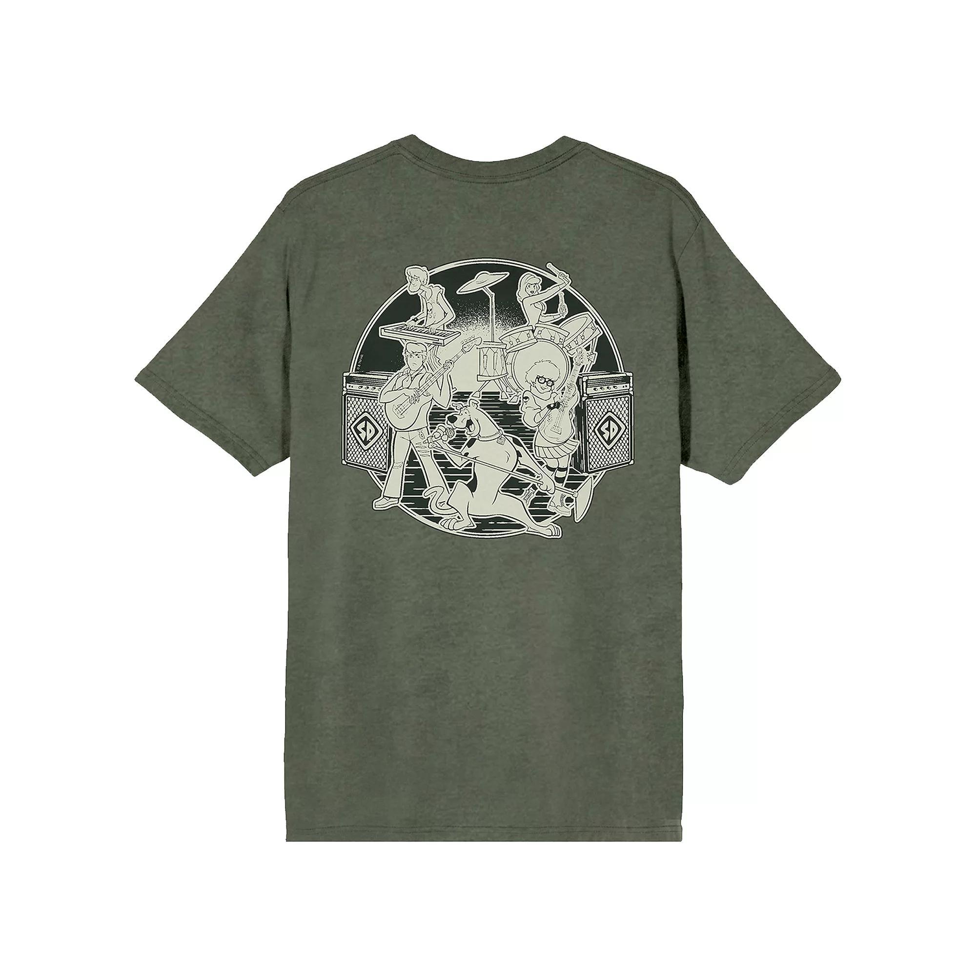 Men's Scooby-Doo Mystery Machine Graphic Tee, Size: Small, Green Product Image