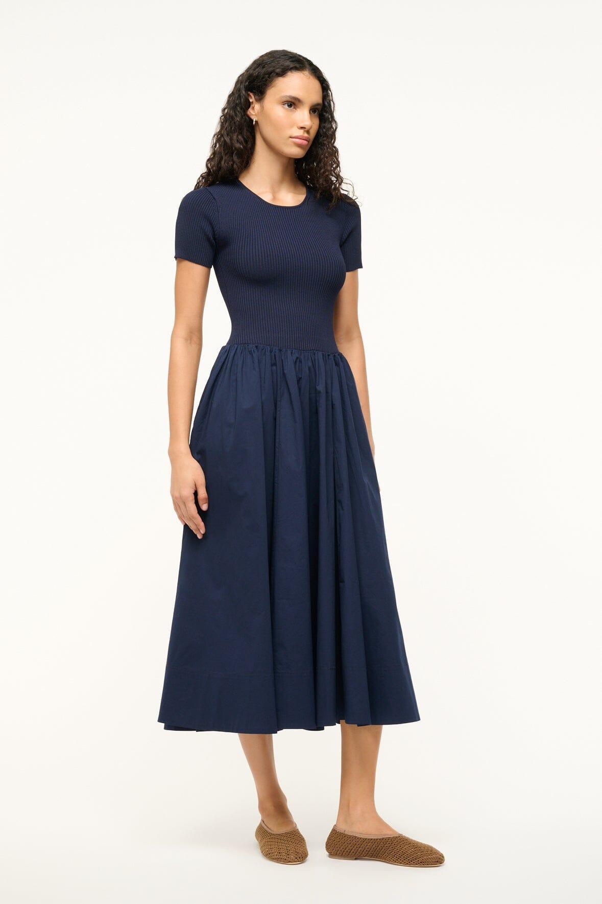 YSABEL DRESS | NAVY Product Image