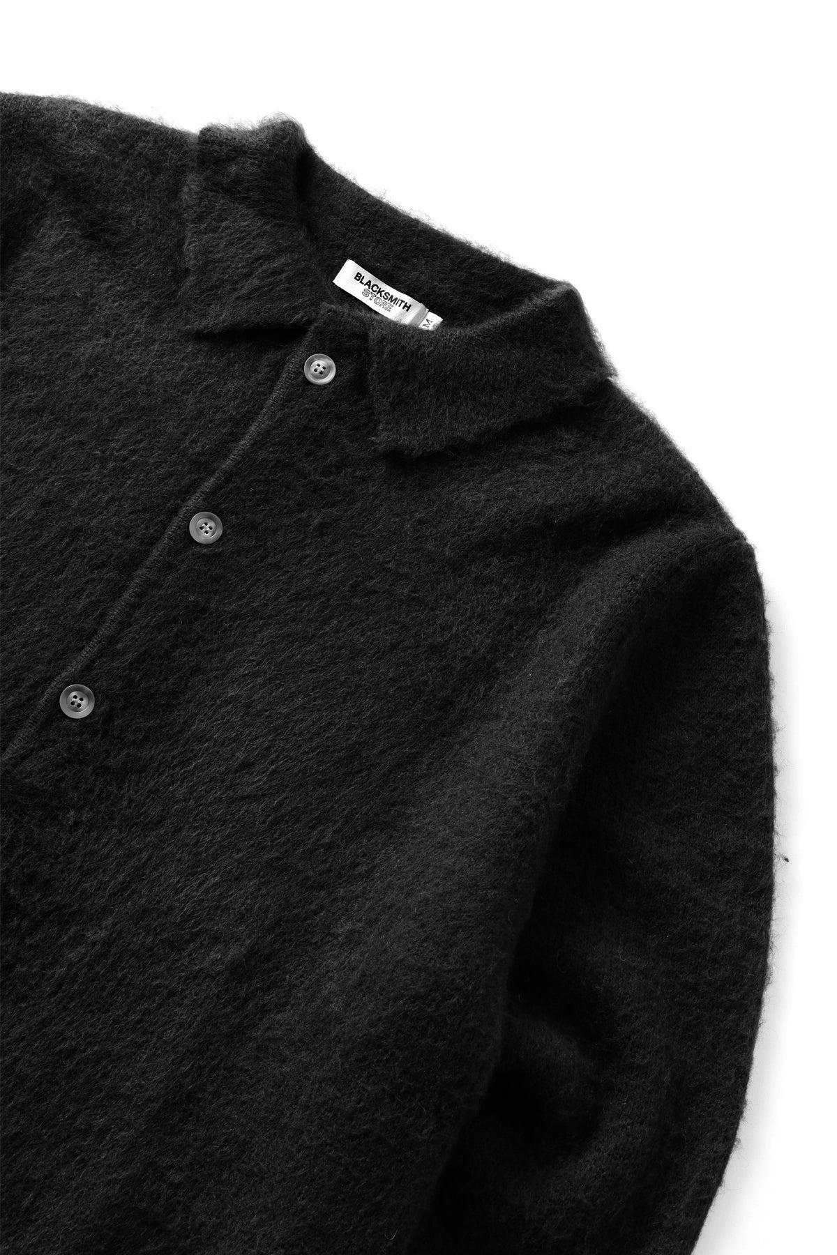 Blacksmith - Mohair Cardigan - Black Product Image