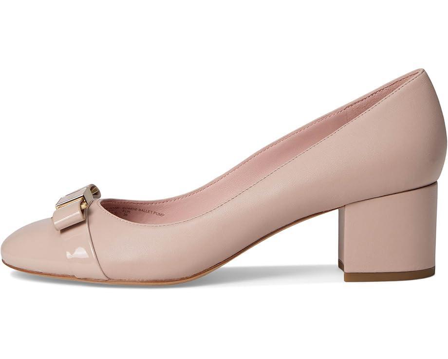 Deco Bow Smooth Leather Ballet Pump Product Image
