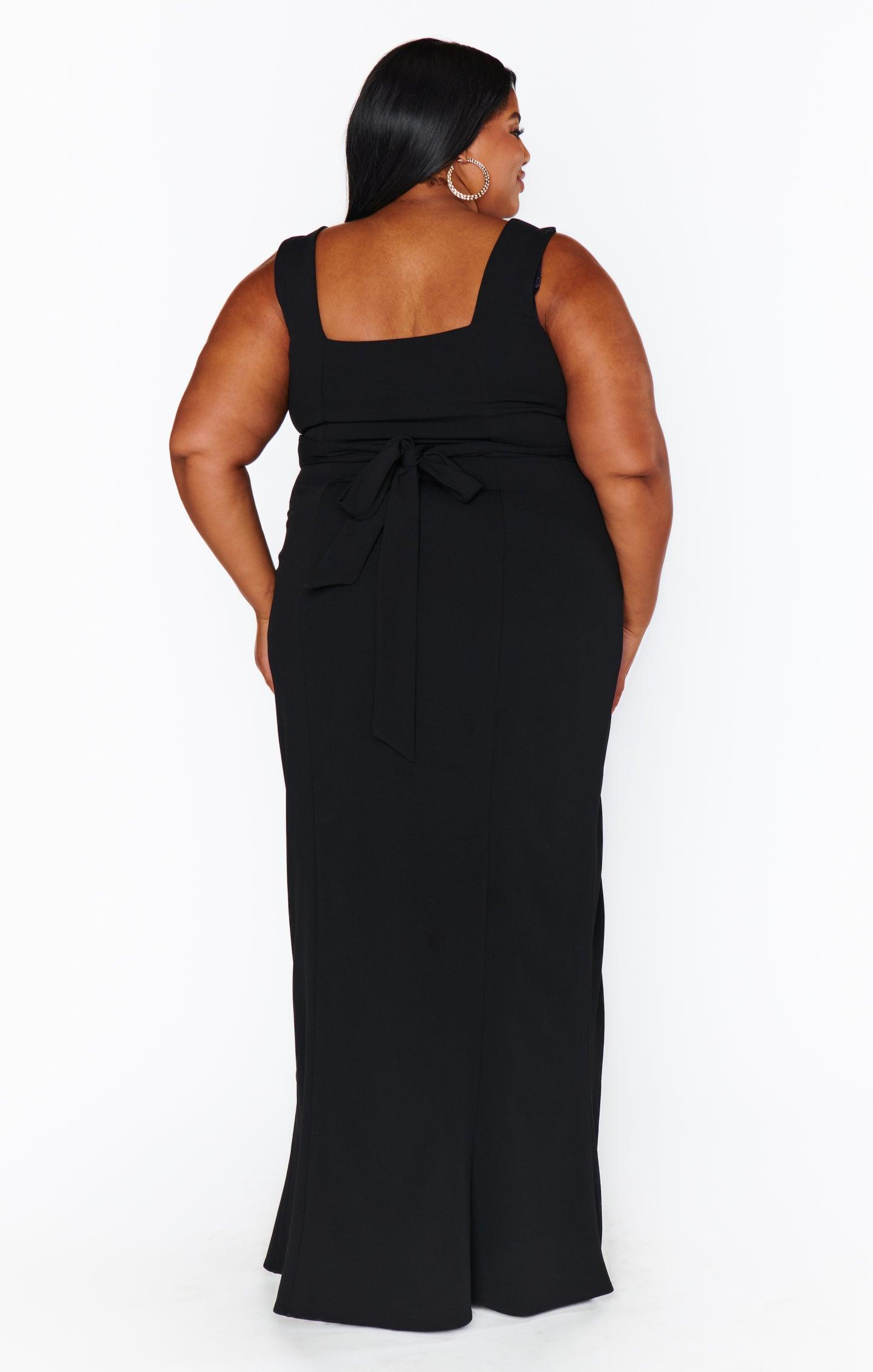 Paris Gown ~ Black Stretch Product Image