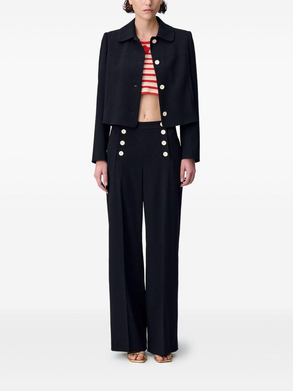 contrasting-buttons jacket Product Image