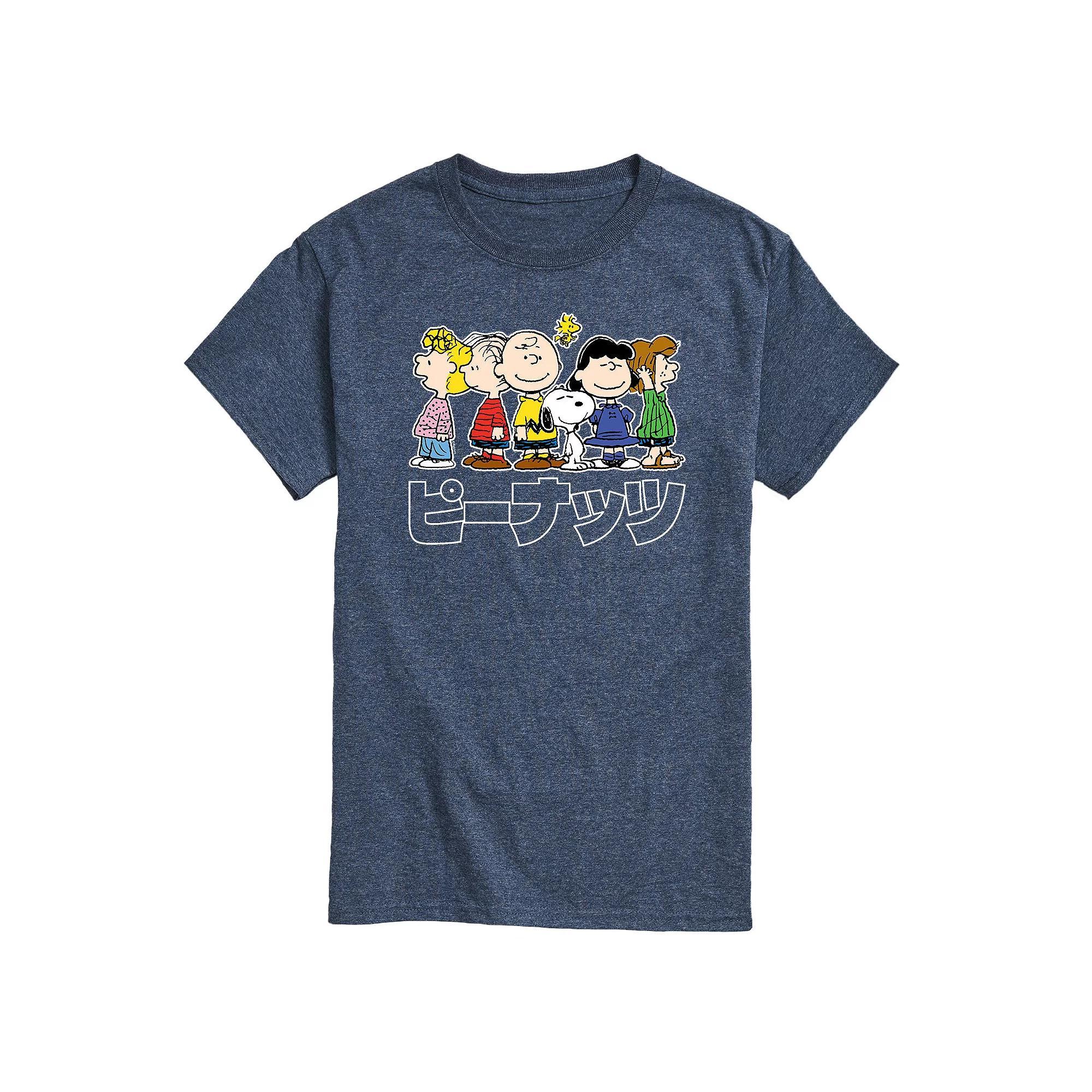Mens Peanuts Kanji Group Tee Product Image