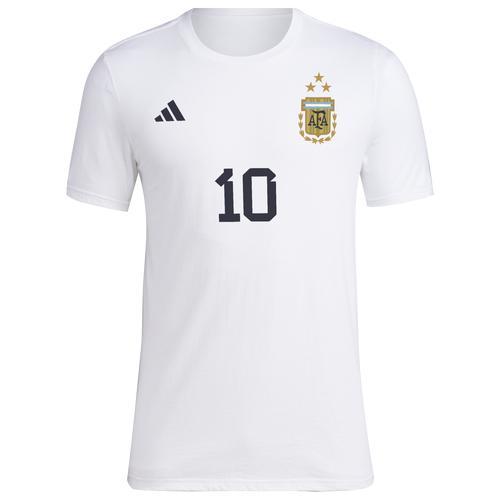 adidas Mens adidas ARG Messi T-Shirt - Mens Product Image