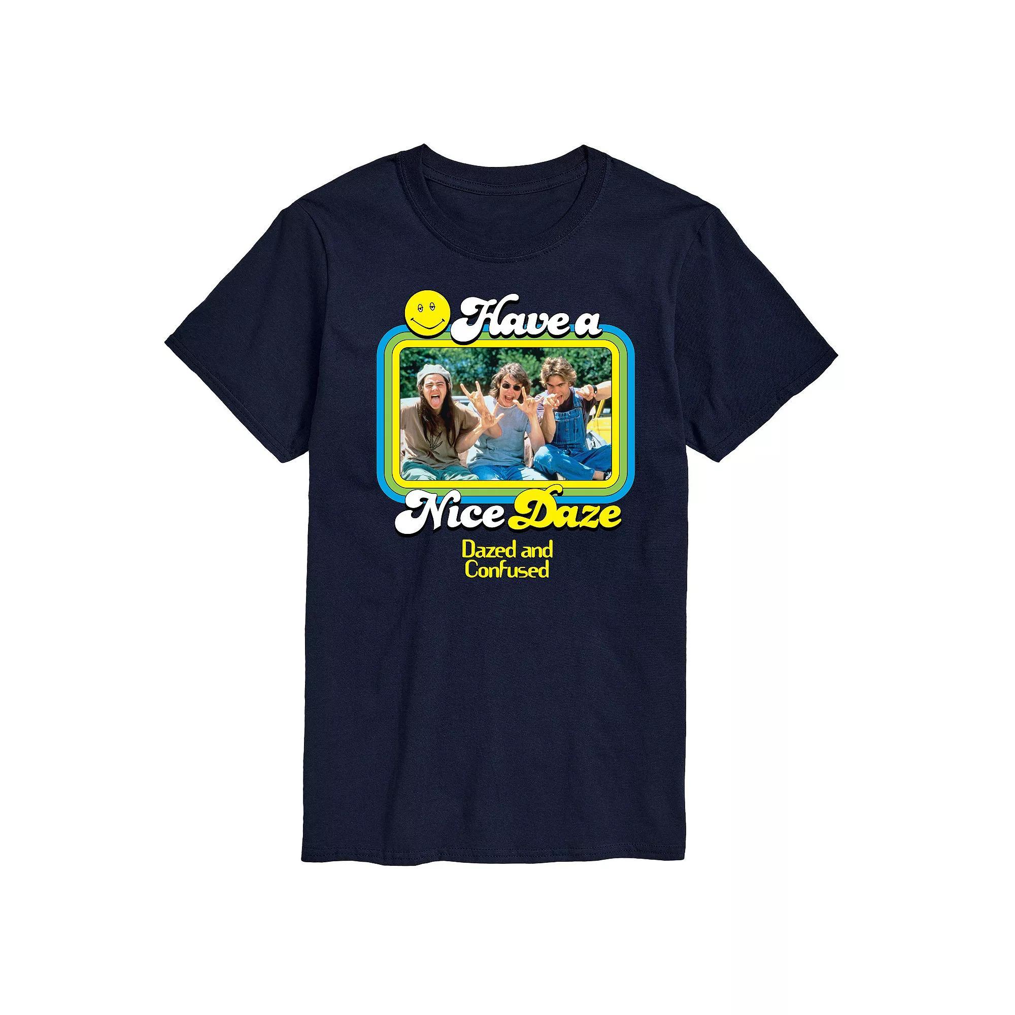 Mens Dazed and Confused Have A Nice Daze Graphic Tee Red Product Image