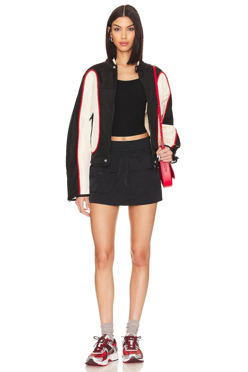Lovers and Friends Britt Mini Skirt in Black Product Image
