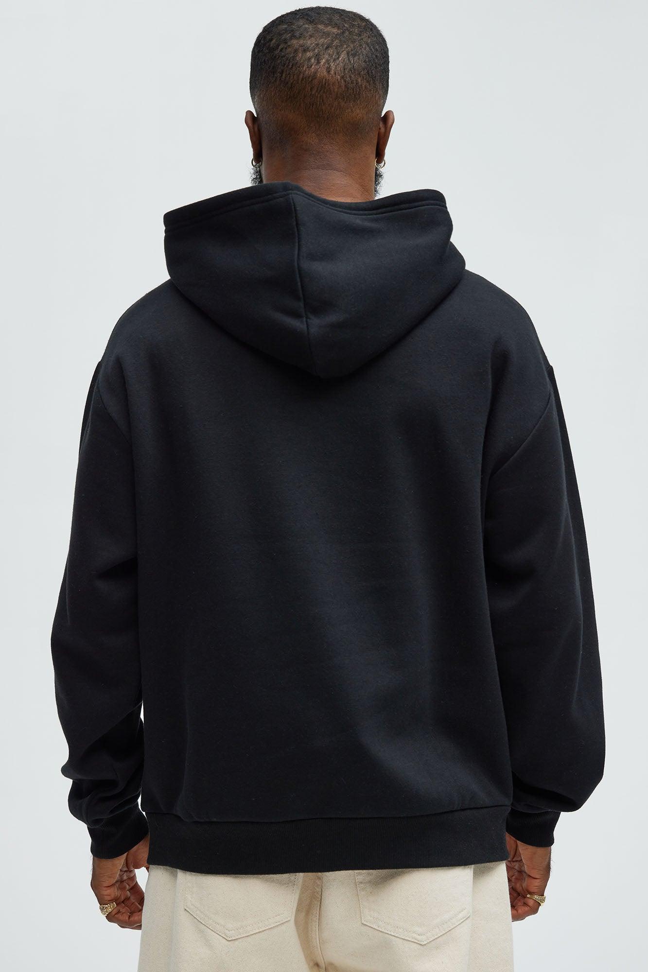 Dream Big Hustle Hard Hoodie - Black Product Image
