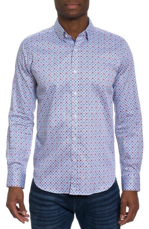 Robert Graham Favre Cotton Tailored Fit Button Down Shirt Product Image