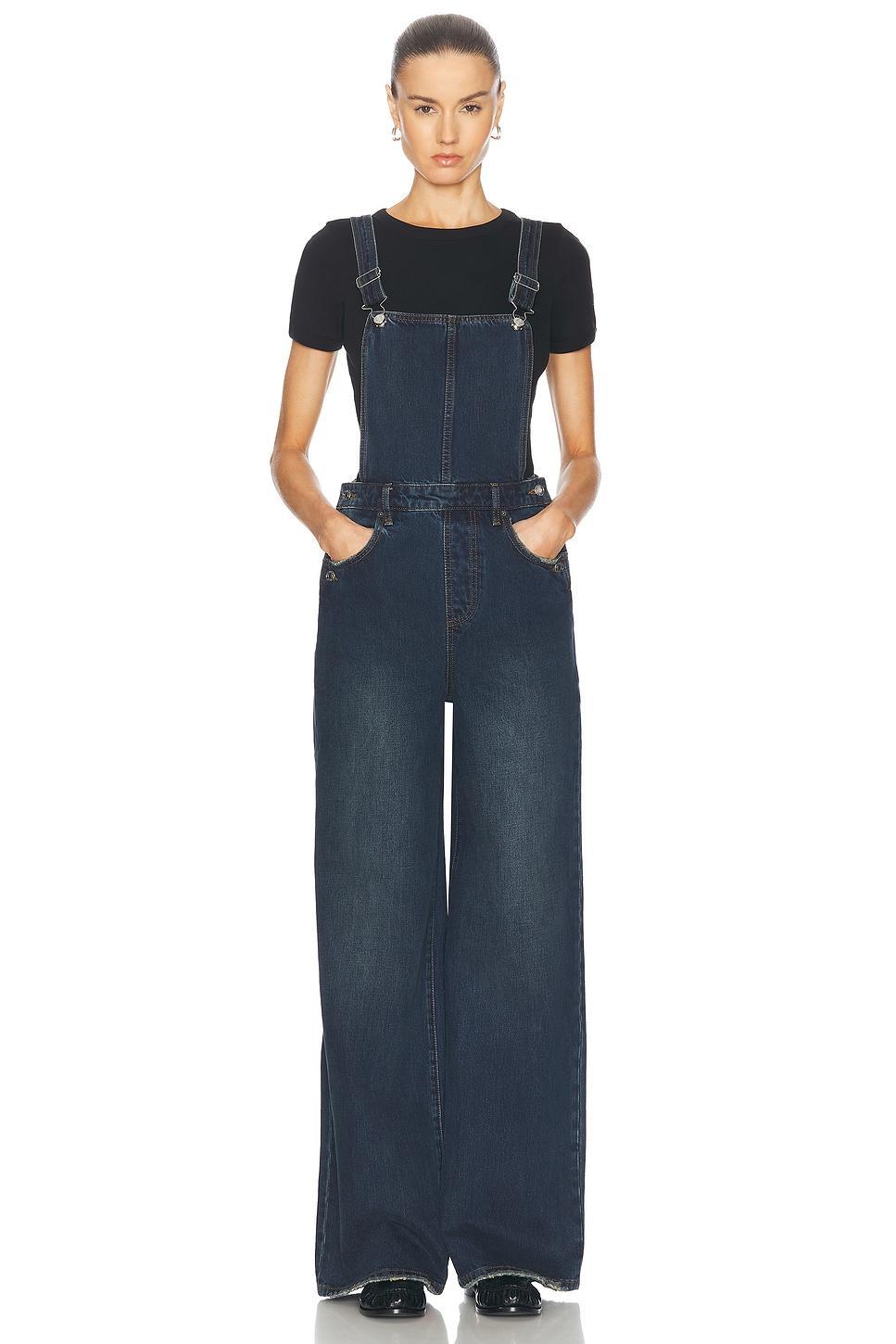 Sadie Wide Leg Overalls Product Image