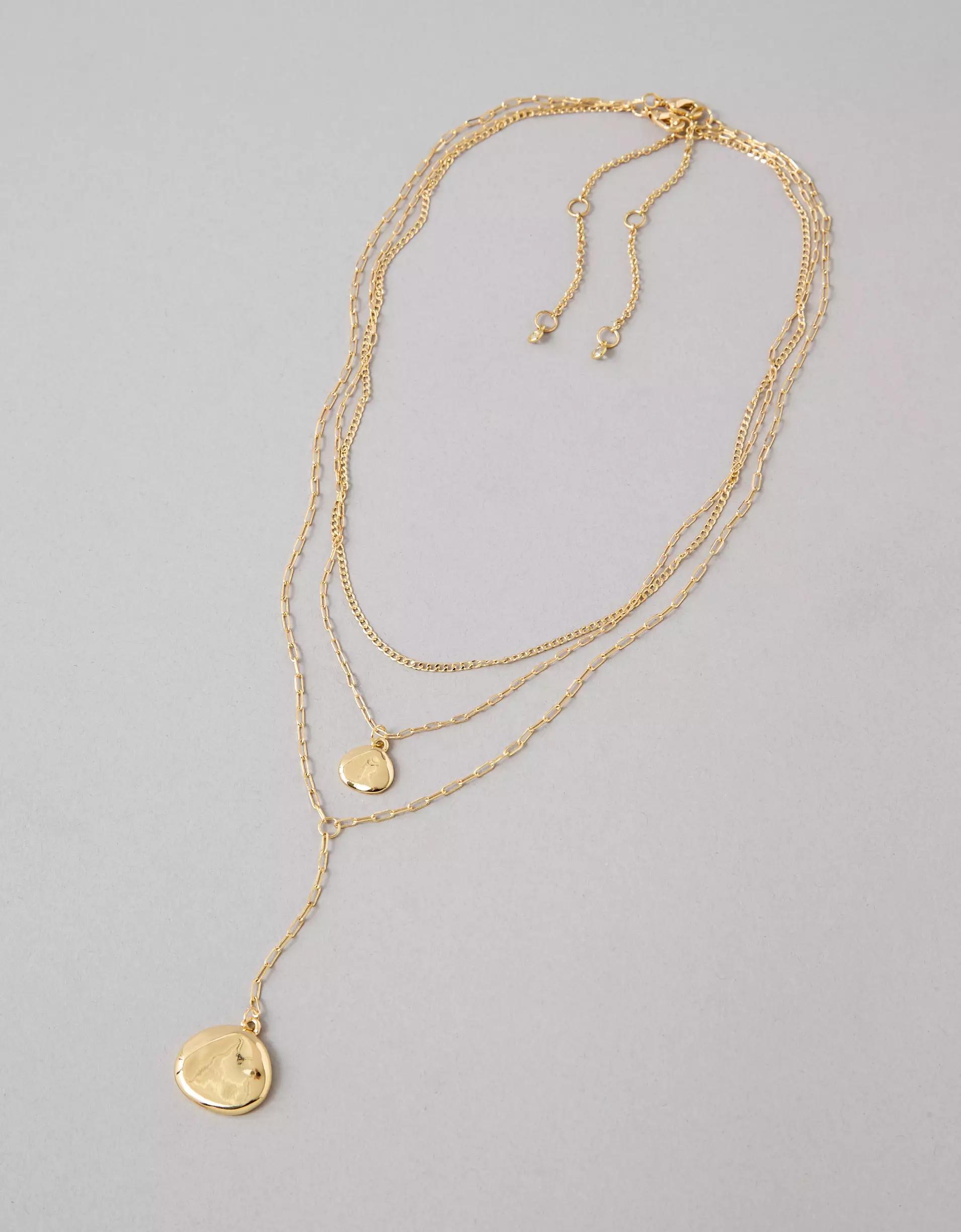 AEO Disc Necklace 2-Pack Product Image