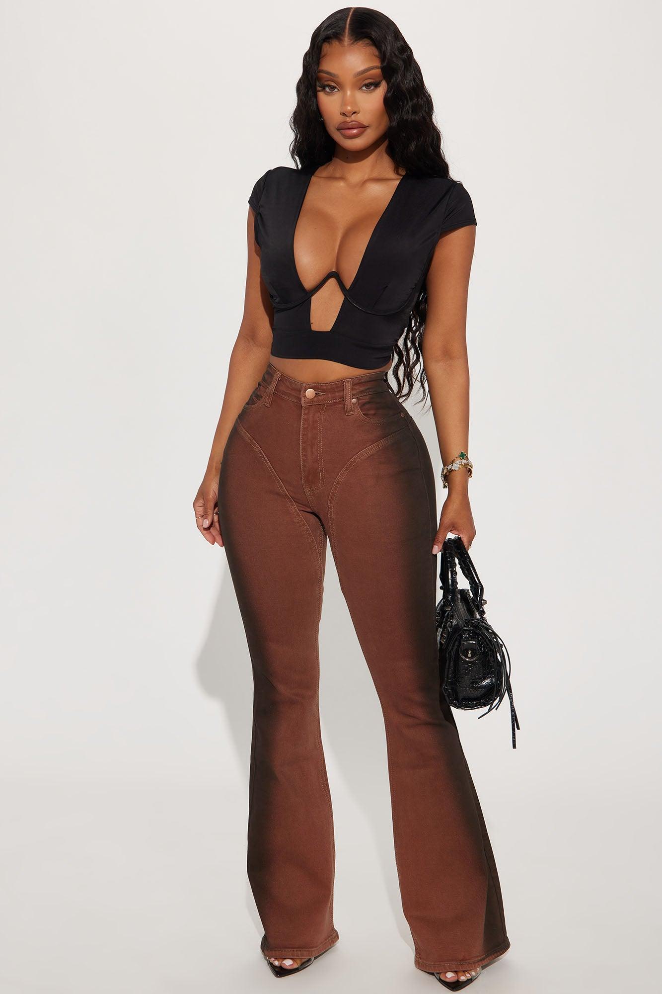 Talia Cut Out Top - Black Product Image