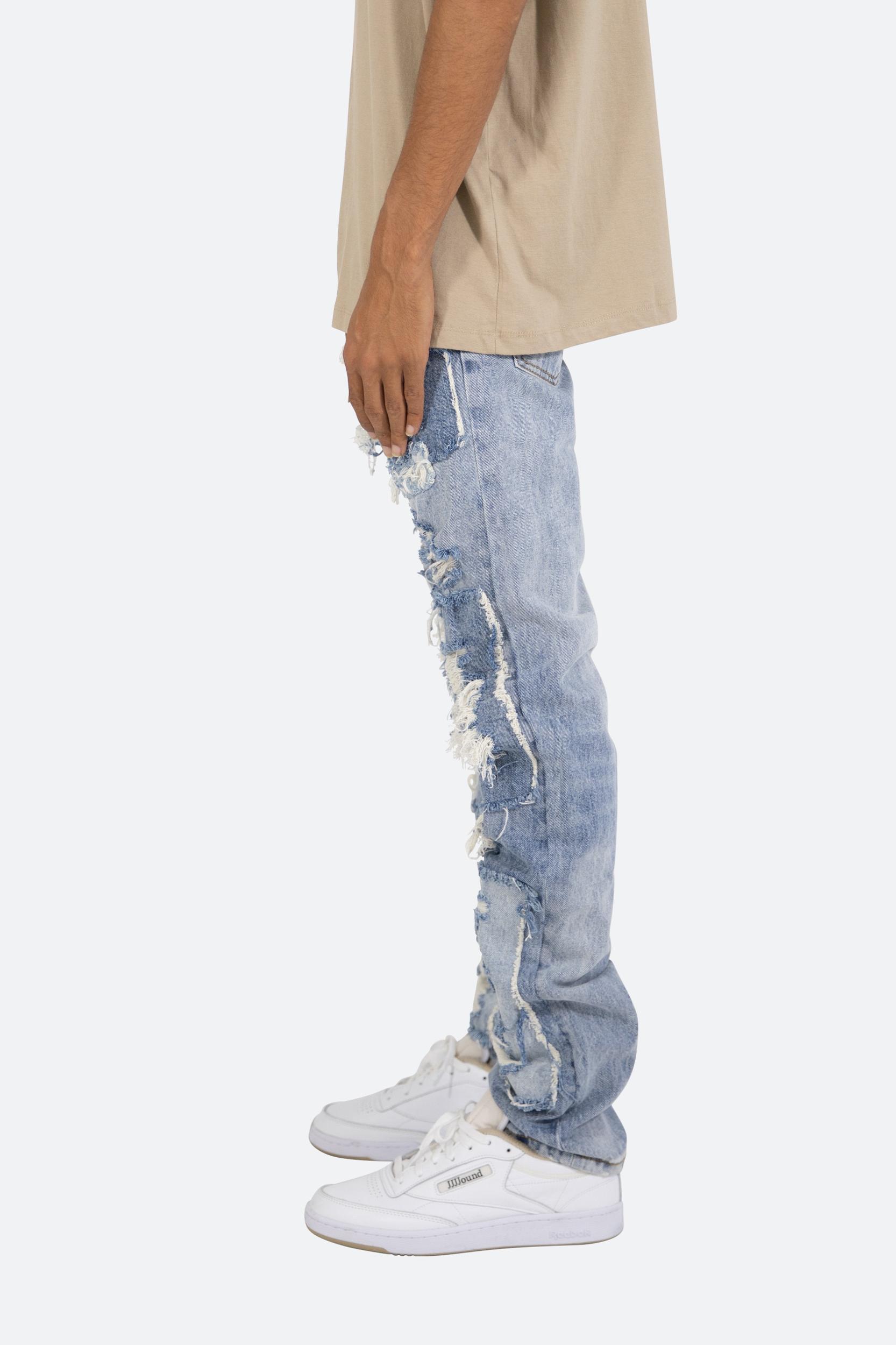 D295 Straight Denim - Blue Product Image