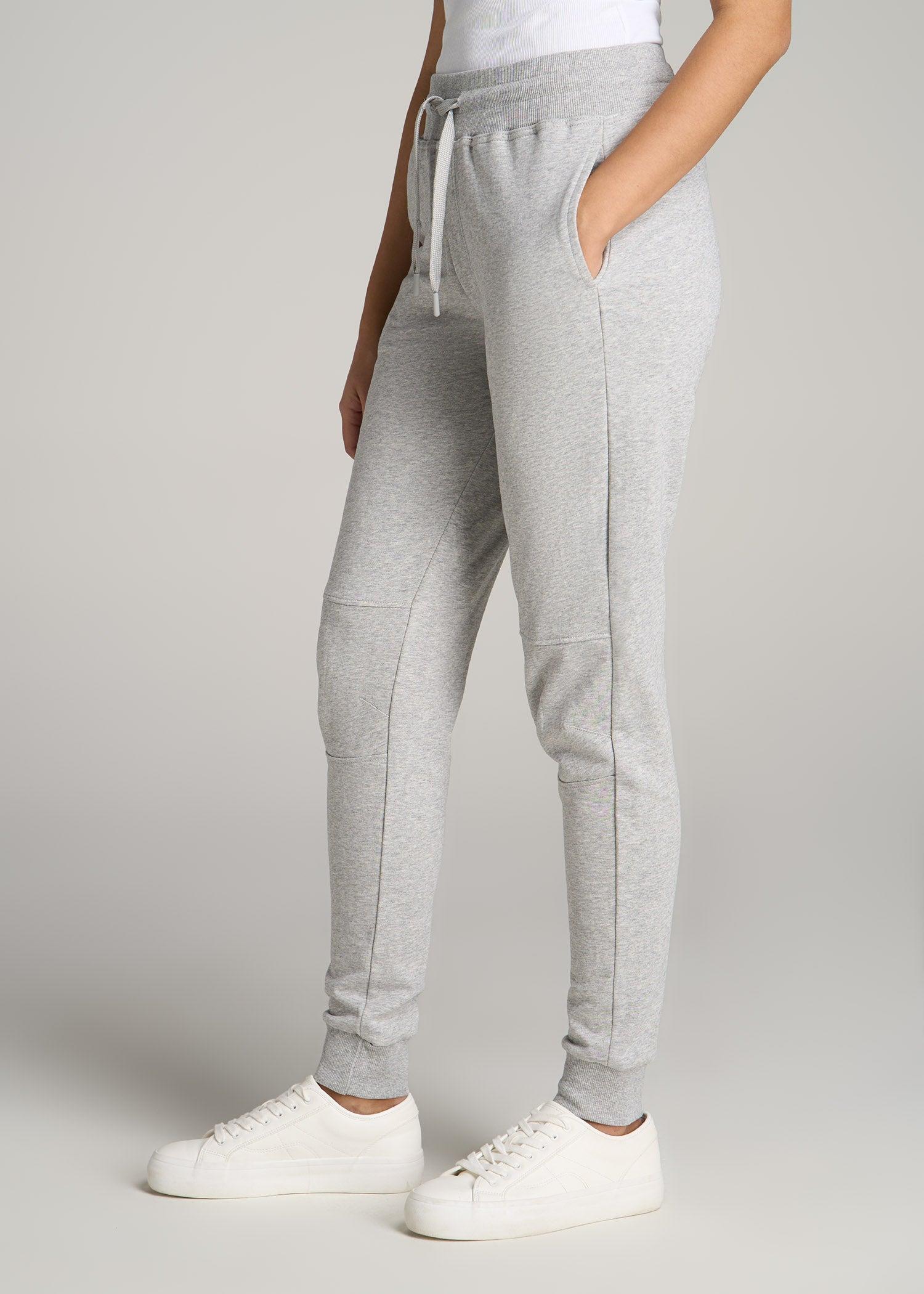Wearever French Terry Tall Women's Joggers in Grey Mix Product Image